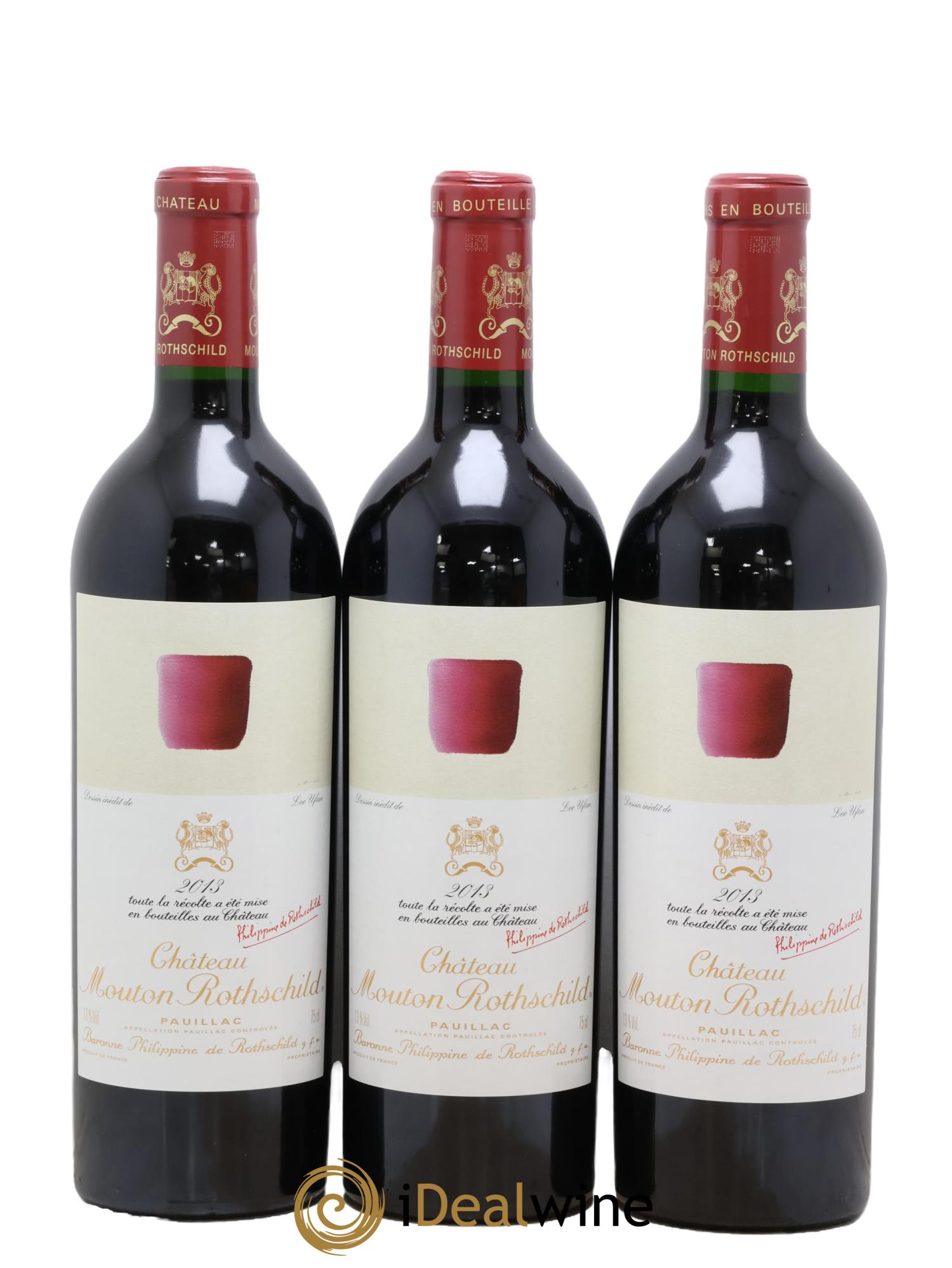 Château Mouton Rothschild 1er Grand Cru Classé 2013 - Lot of 6 bottles - 3