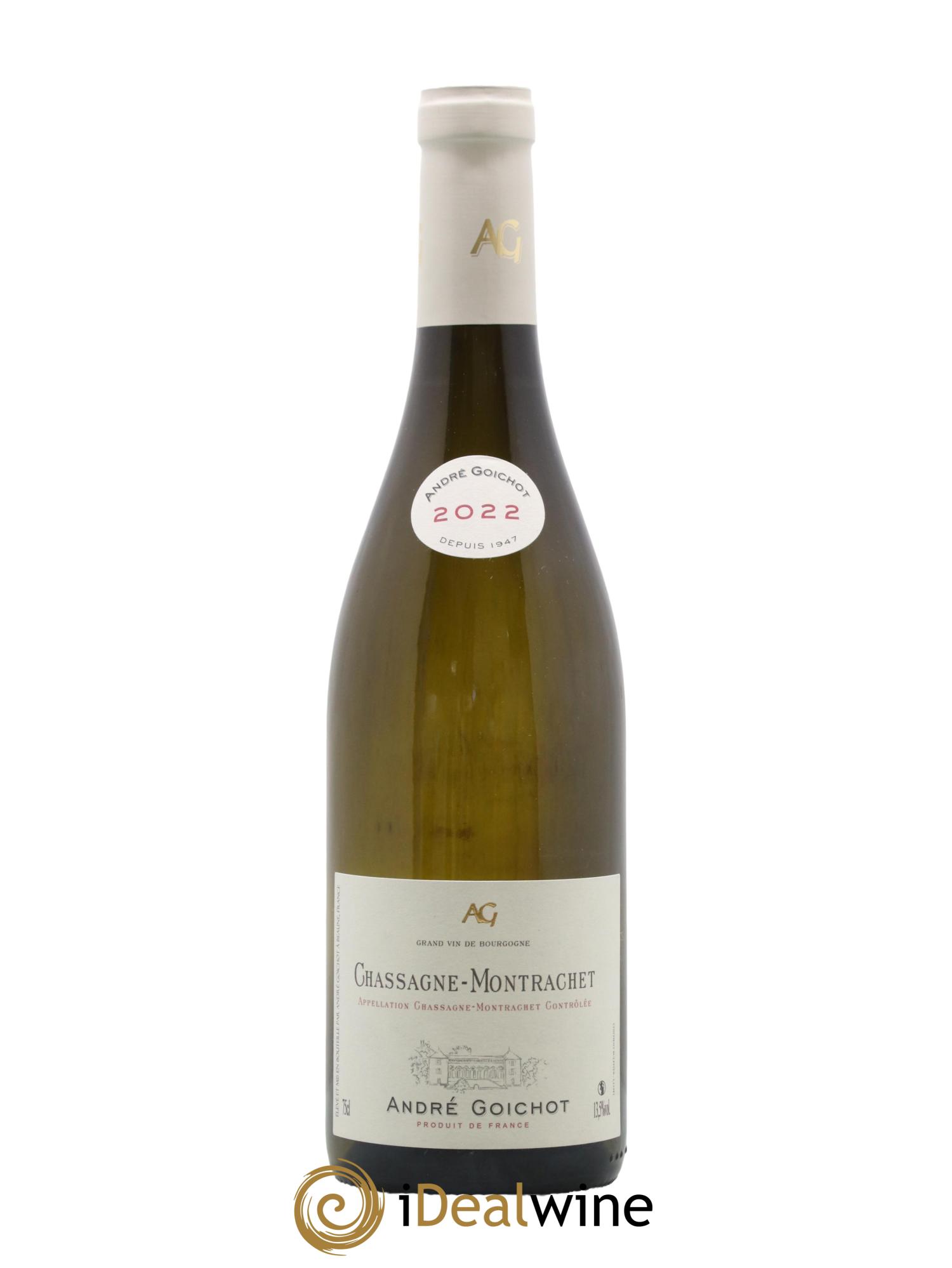 Chassagne-Montrachet Andre Goichot 2022 - Lot de 1 bouteille - 0
