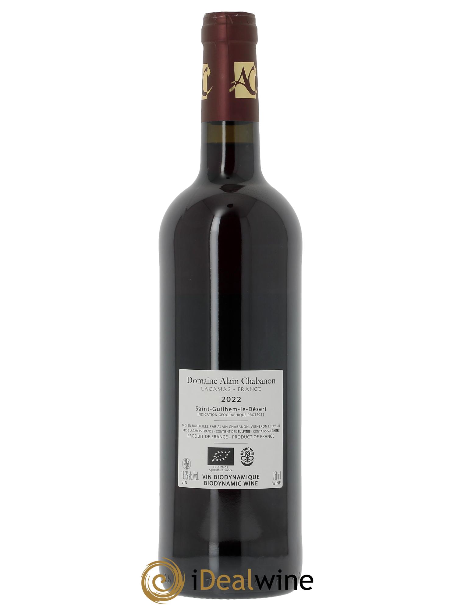 Coteaux du Languedoc Les Boissières Alain Chabanon (Domaine) 2022 - Lot de 1 bouteille - 1
