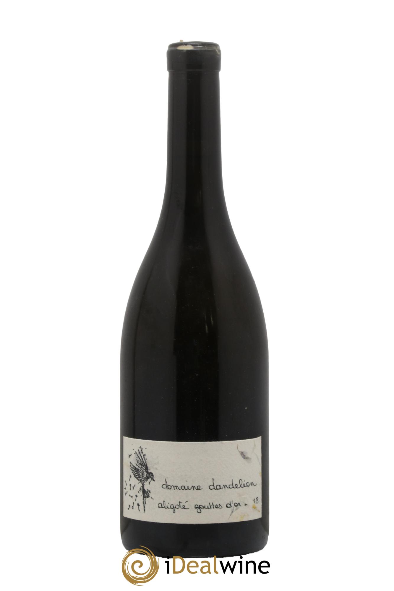 Bourgogne Aligoté Gouttes d'Or Dandelion (Domaine) 2018 - Lot de 1 bouteille - 0