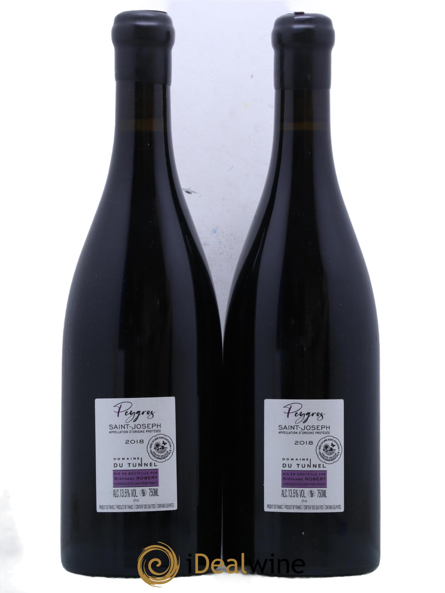 Saint-Joseph Peygros Tunnel (Domaine du) 2018 - Lot de 2 bouteilles - 1
