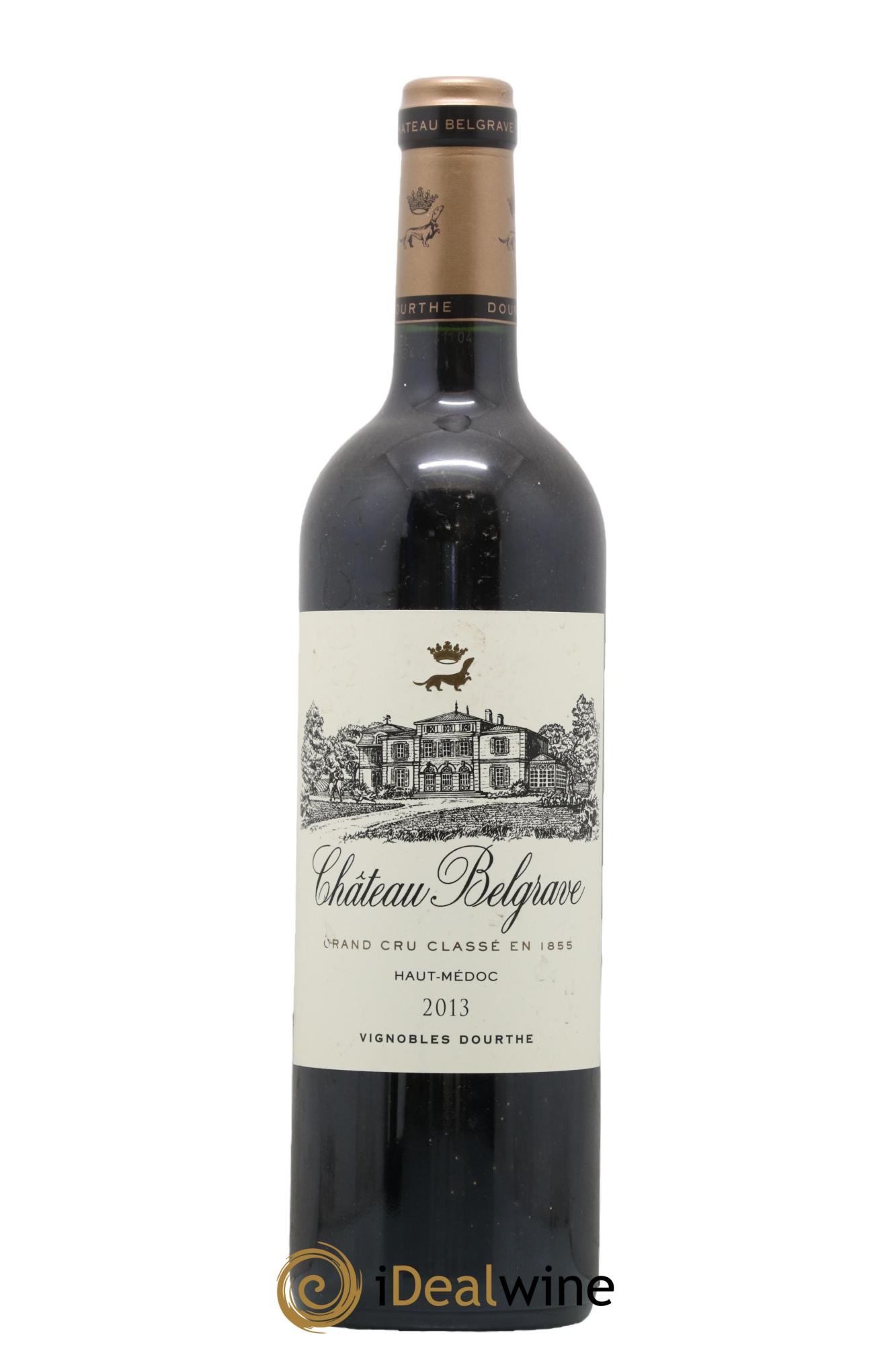 Château Belgrave 5ème Grand Cru Classé 2013 - Lot de 1 bouteille - 0