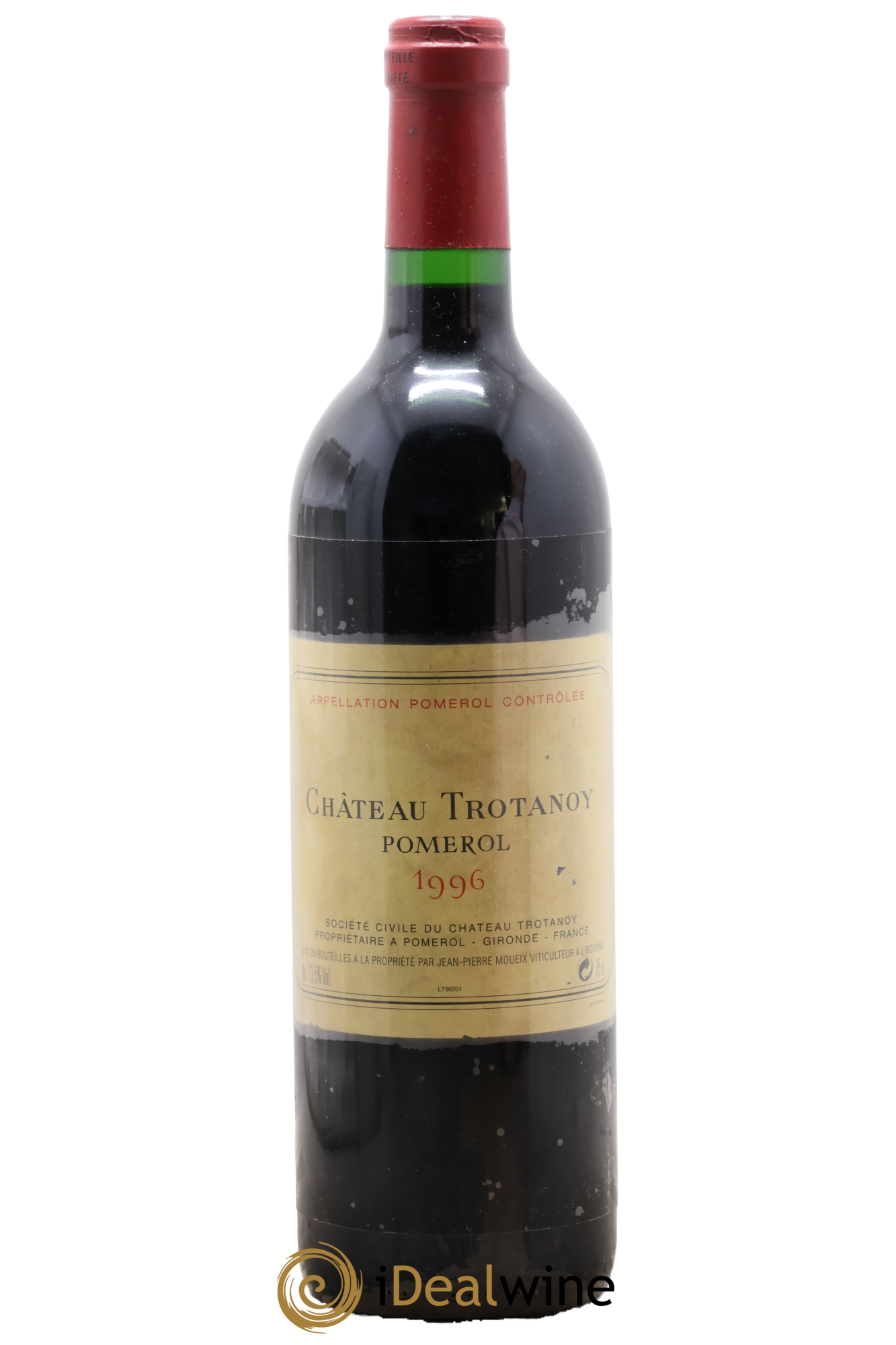 Château Trotanoy 1996 - Lot de 1 bouteille - 0