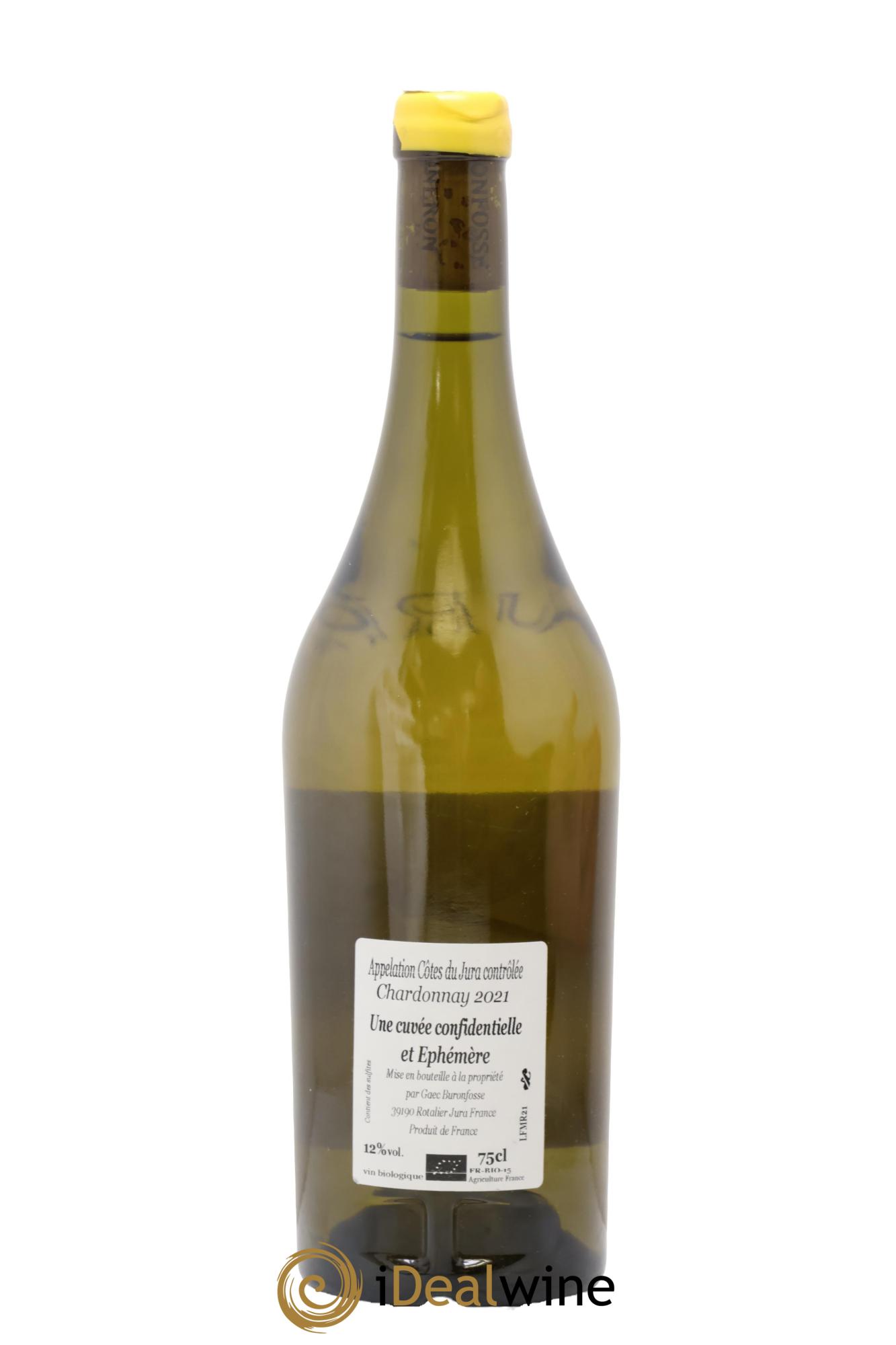 Côtes du Jura Éphémère Buronfosse 2021 - Lot de 1 bouteille - 1