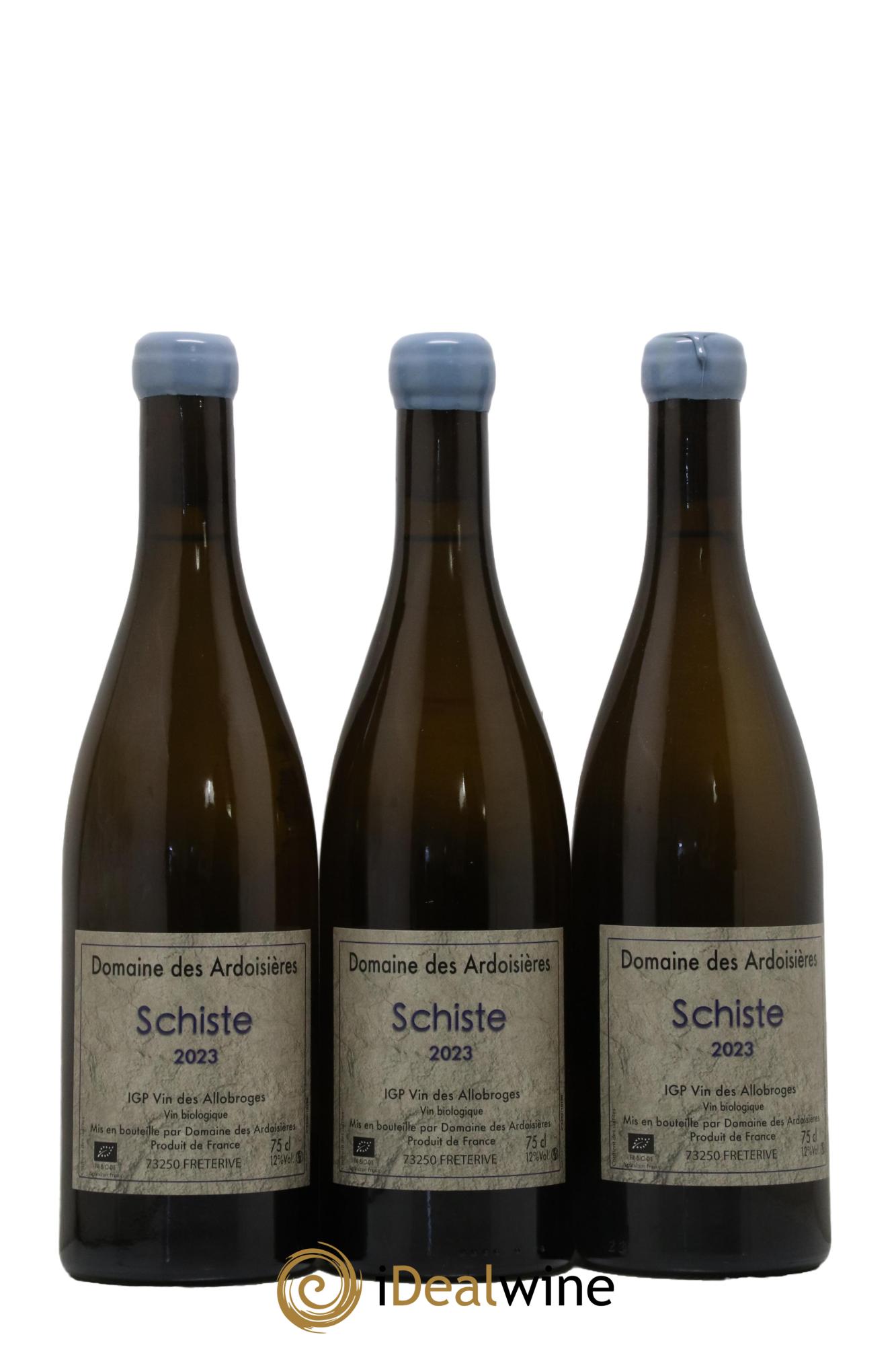 IGP Vin des Allobroges - Cevins Schiste Ardoisières (Domaine des) 2023 - Lot of 3 bottles - 0