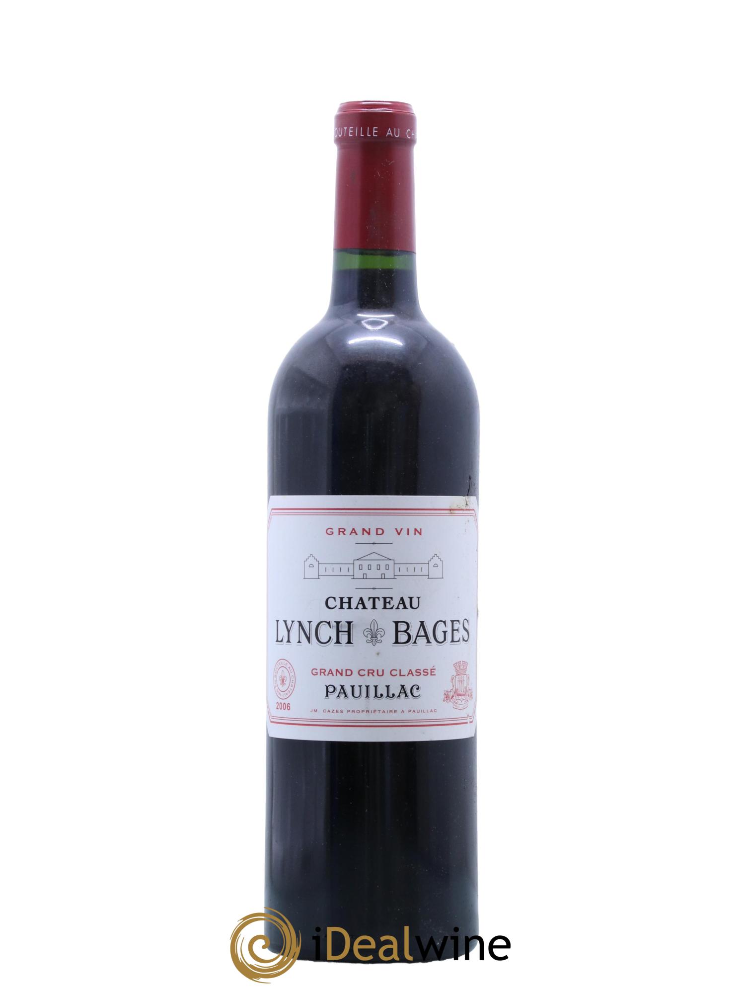 Château Lynch Bages 5ème Grand Cru Classé 2006 - Lot de 1 bouteille - 0