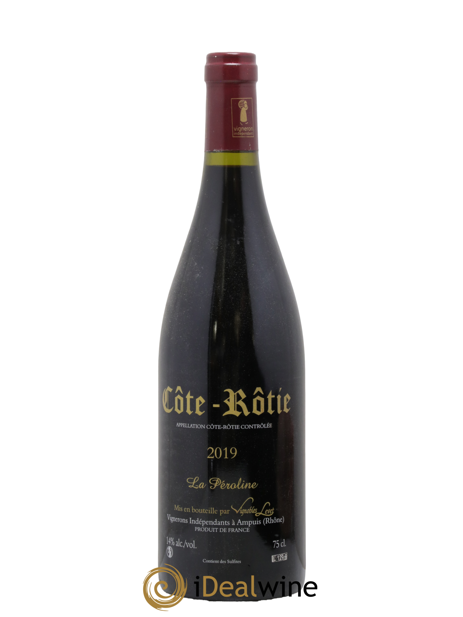 Côte-Rôtie La Péroline Vignobles Levet 2019 - Lot de 1 bouteille - 1