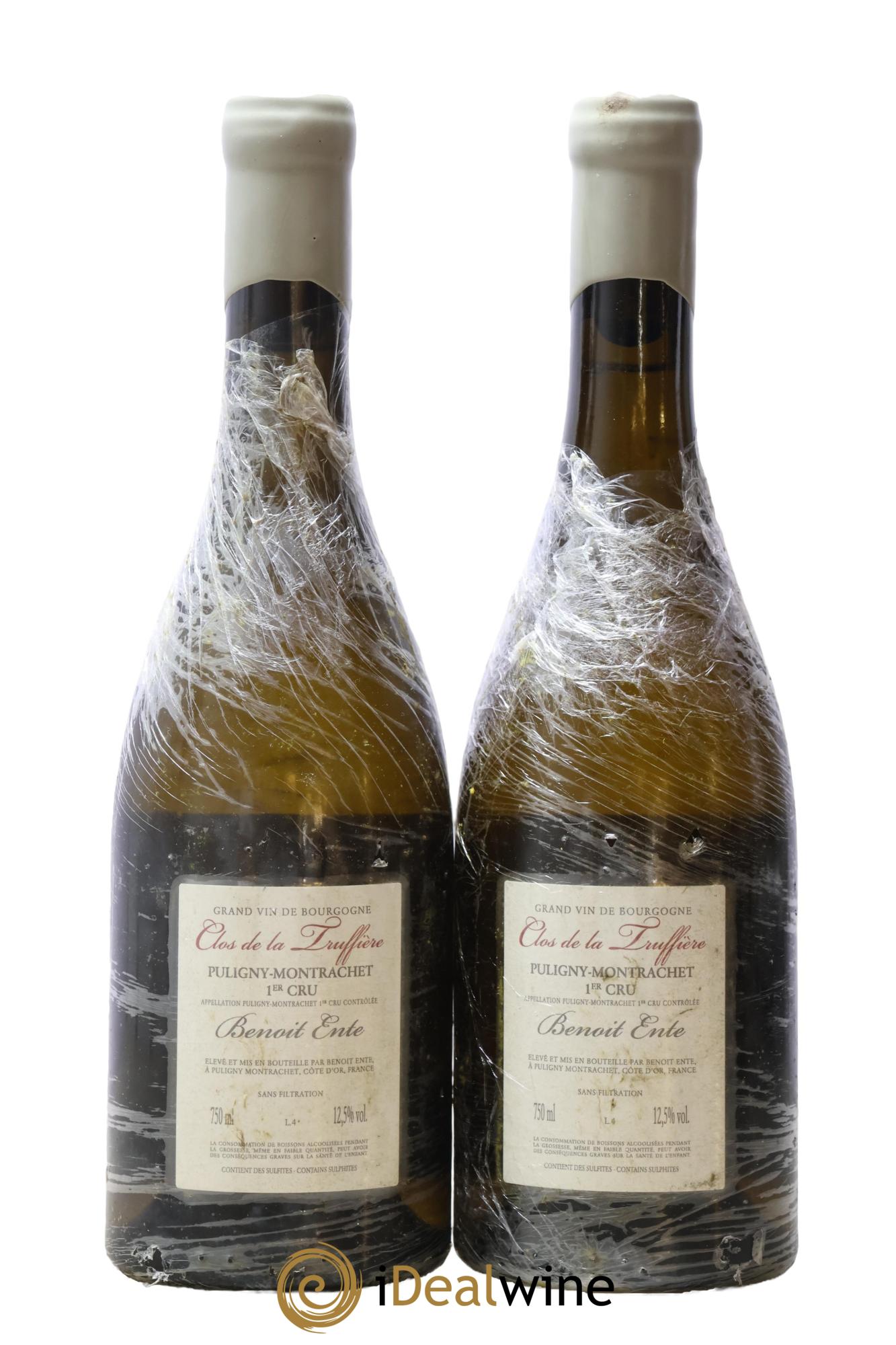 Puligny-Montrachet 1er Cru Clos de la Truffière Benoit Ente 2017 - Lot de 2 bouteilles - 1