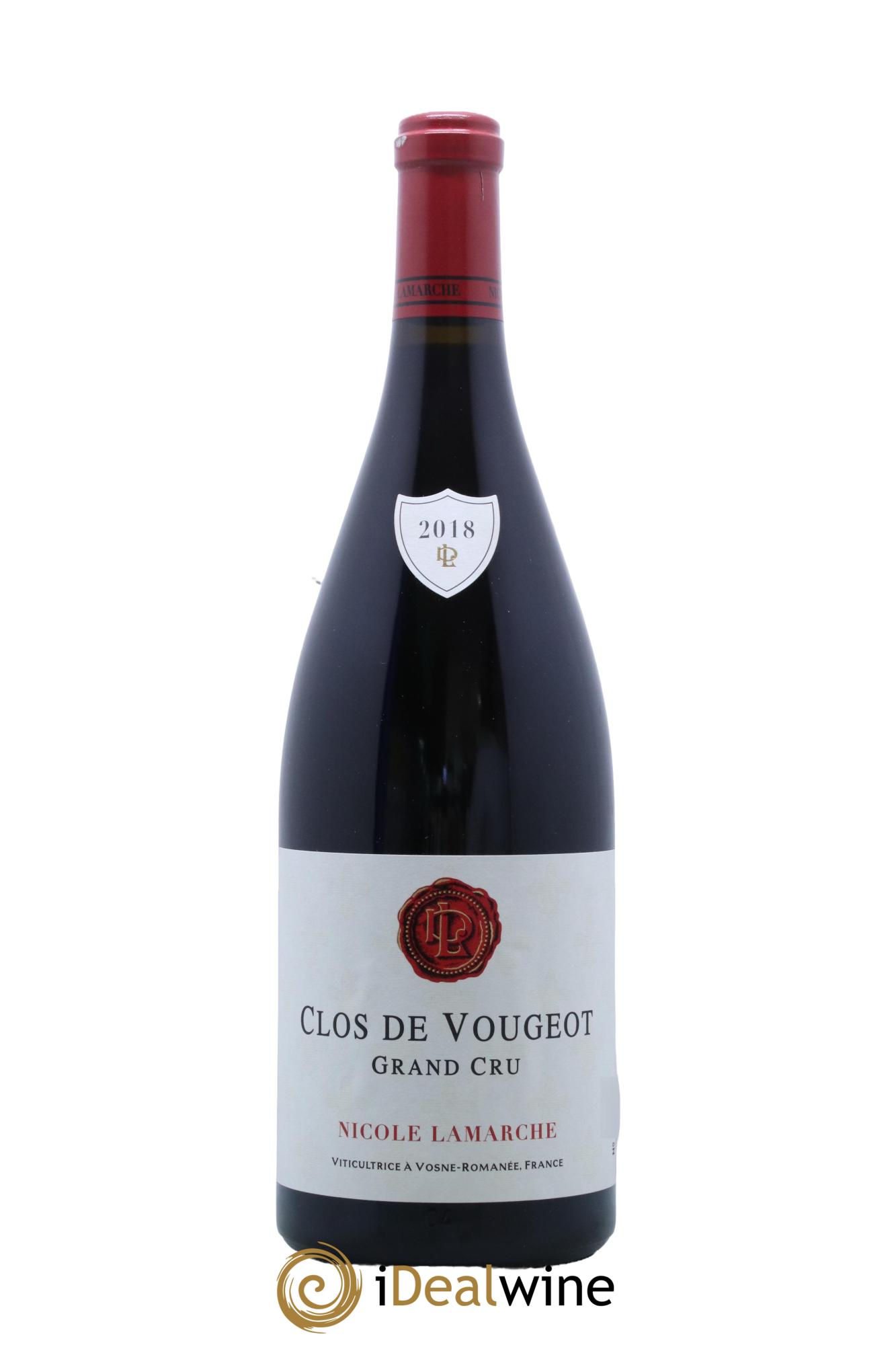 Clos de Vougeot Grand Cru Lamarche (Domaine) 2018 - Lot de 1 magnum - 1