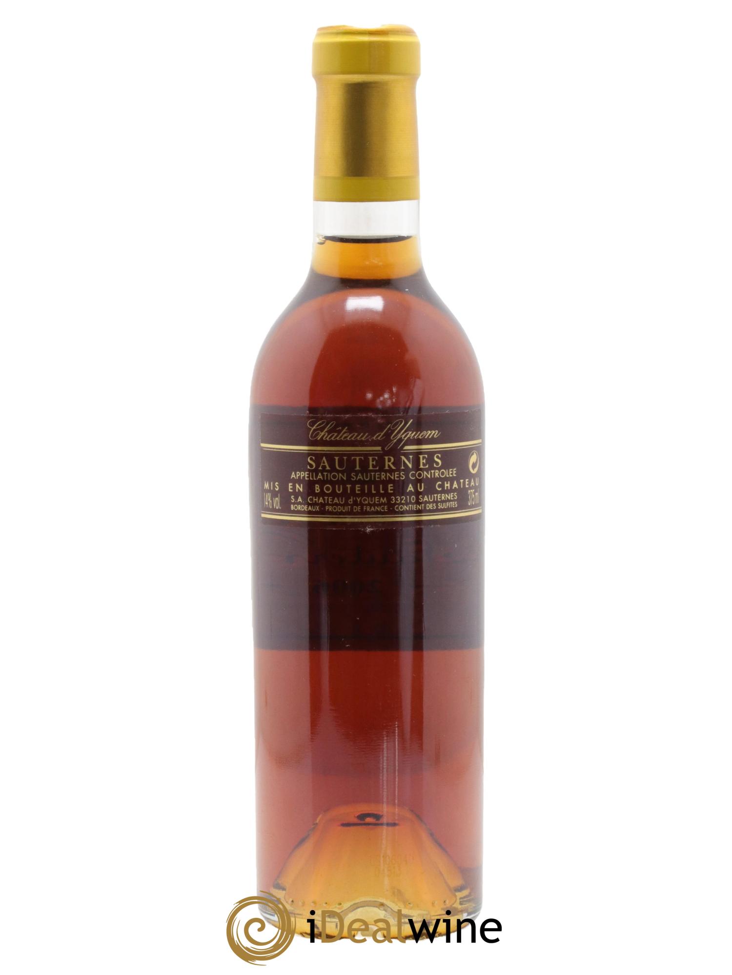 Château d' Yquem 1er Cru Classé Supérieur 2006 - Lot de 1 demi bouteille - 1