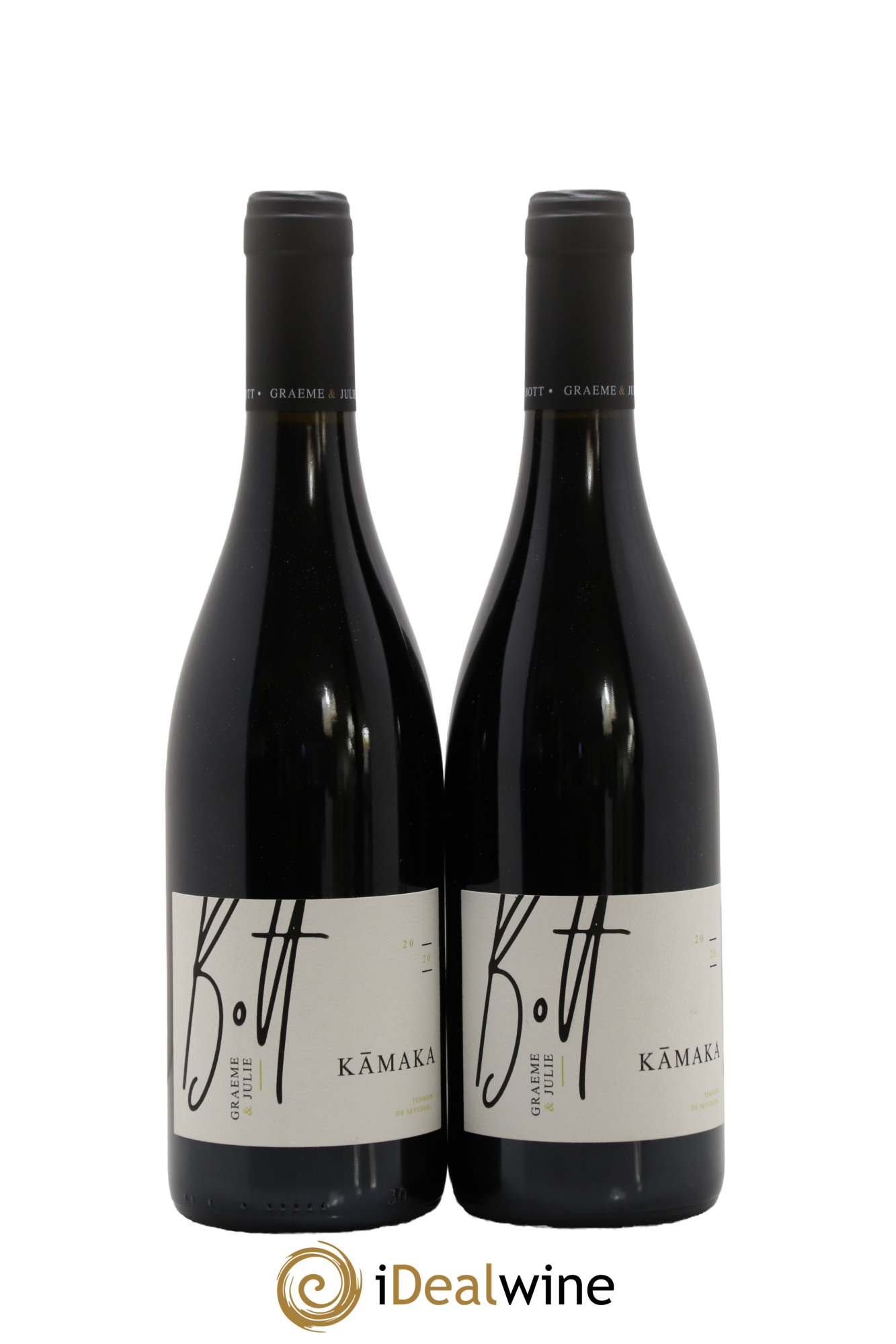 Collines Rhodaniennes Kamaka Terroir de Seyssuel Domaine Graeme et Julie Bott 2020 - Lot de 2 bouteilles - 0