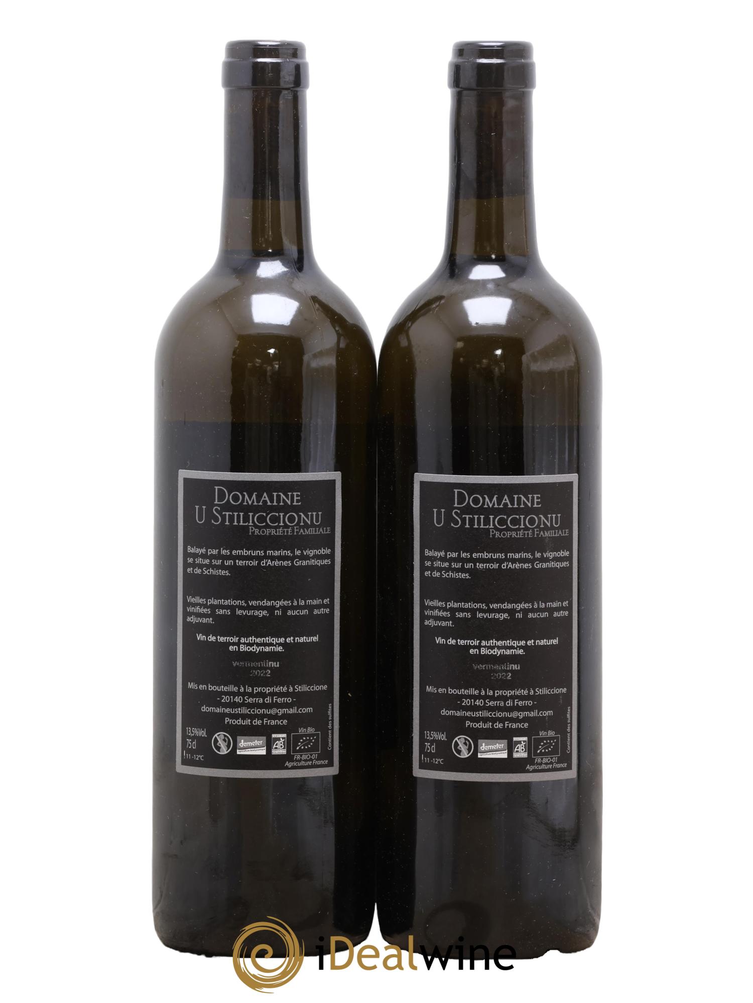 Vin de Corse Emy Lidia U Stiliccionu 2022 - Lot of 2 bottles - 1
