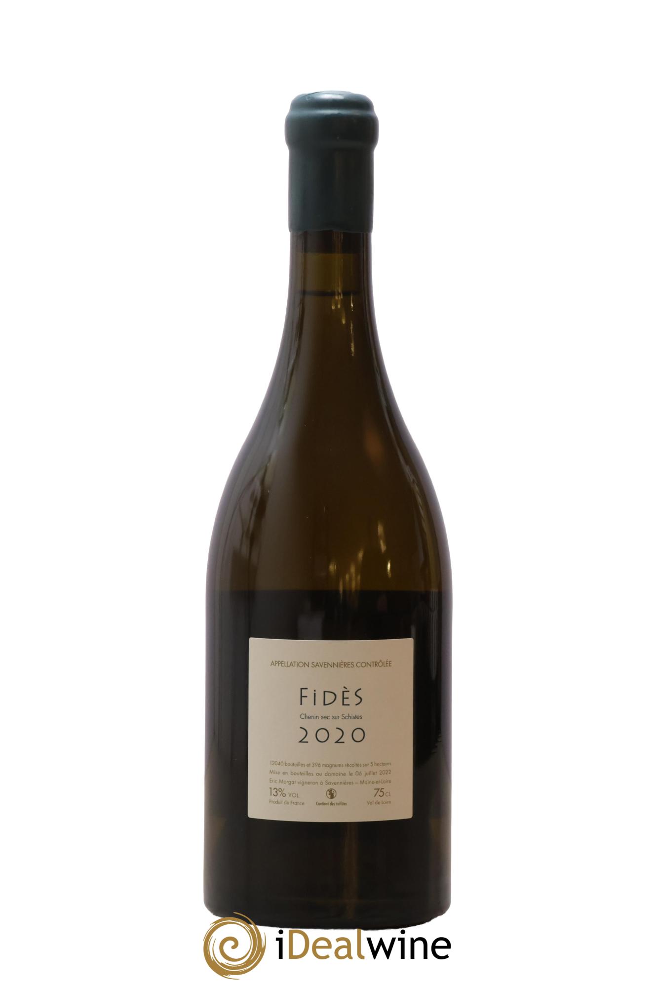 Savennières Fidès Eric Morgat 2020 - Lot de 1 bouteille - 1