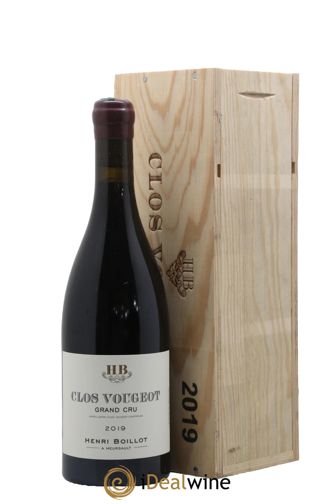 Clos de Vougeot Grand Cru Henri Boillot (Domaine) 2019 - Lot de 1 bouteille - 0