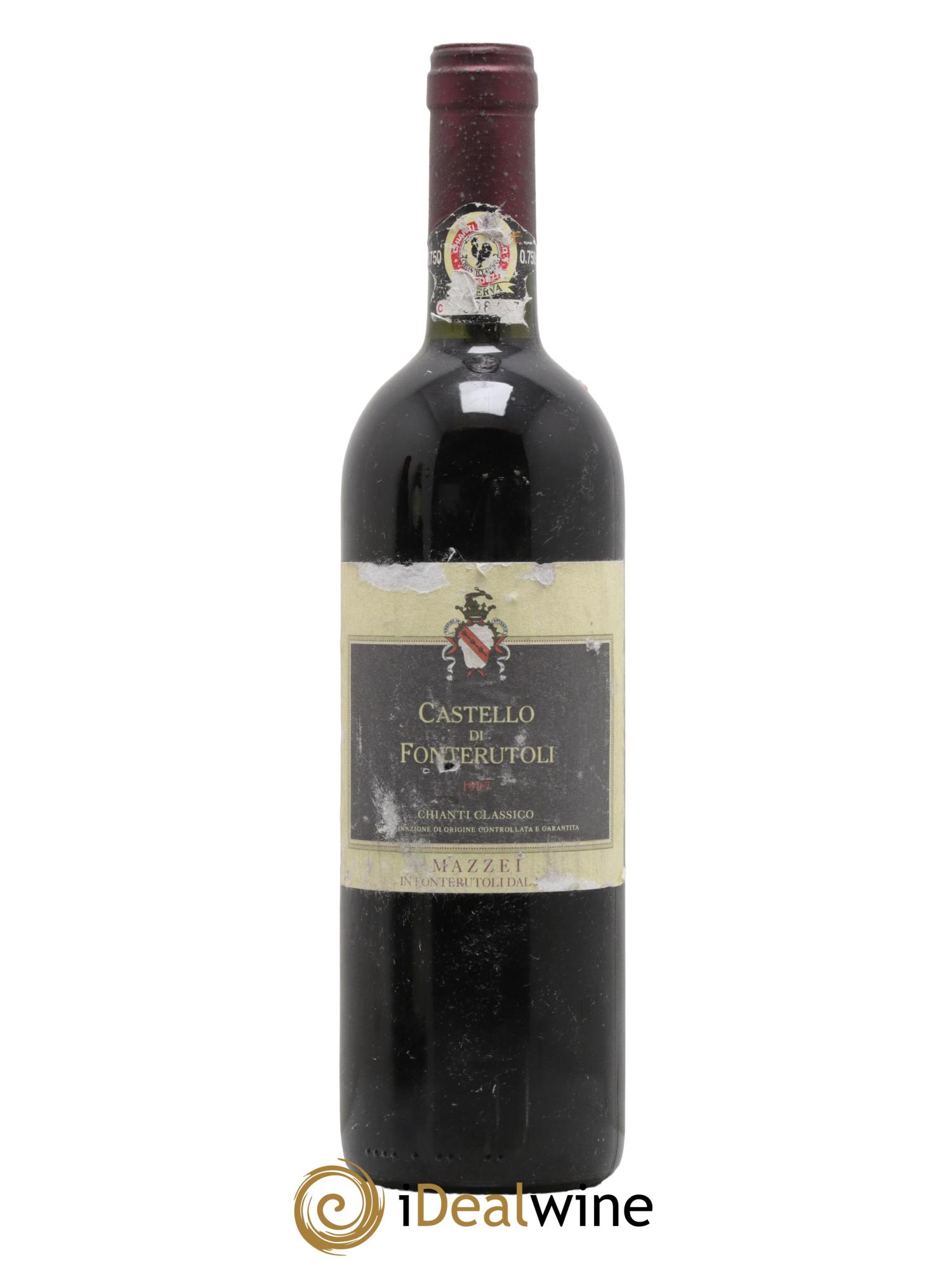 Chianti Classico DOCG Riserva Castello Di Fonterutoli Mazzei 1997 - Lotto di 1 bottiglia - 0