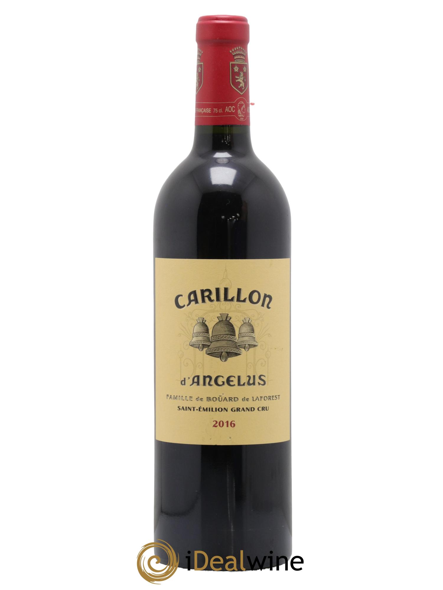 Le Carillon de l'Angélus Second Vin 2016 - Lot de 1 bouteille - 0