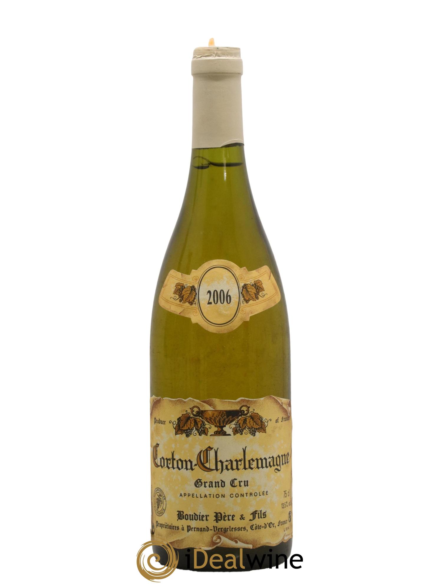 Corton-Charlemagne Grand Cru Boudier 2006 - Lot de 1 bouteille - 0