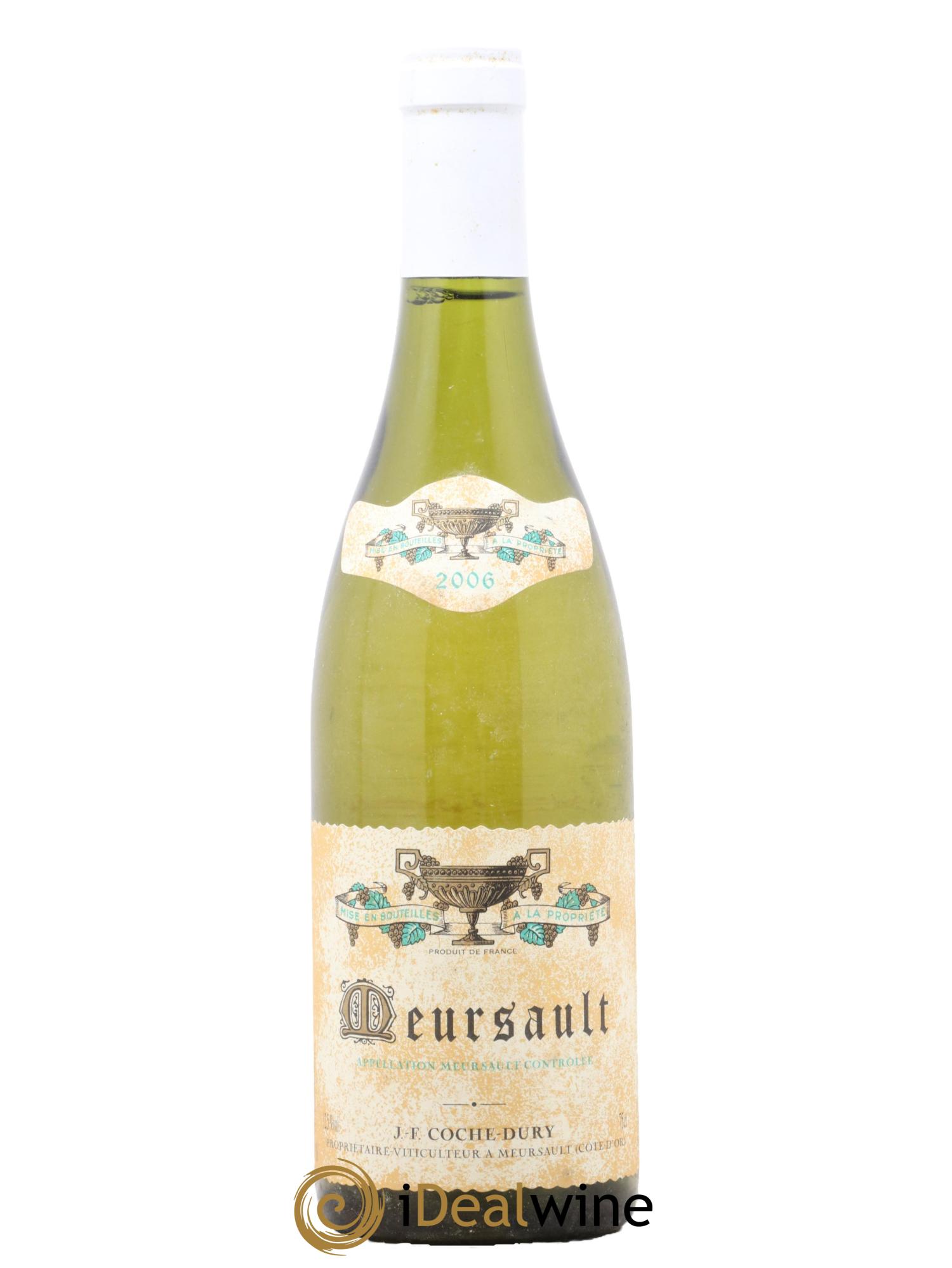 Meursault Coche Dury (Domaine) 2006 - Lot de 1 bouteille - 0
