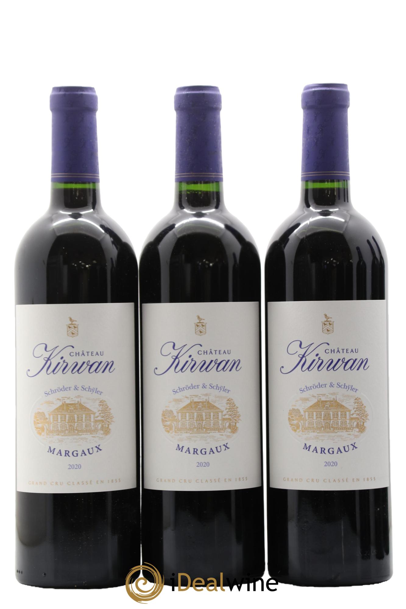 Château Kirwan 3ème Grand Cru Classé 2020 - Lot de 6 bouteilles - 1