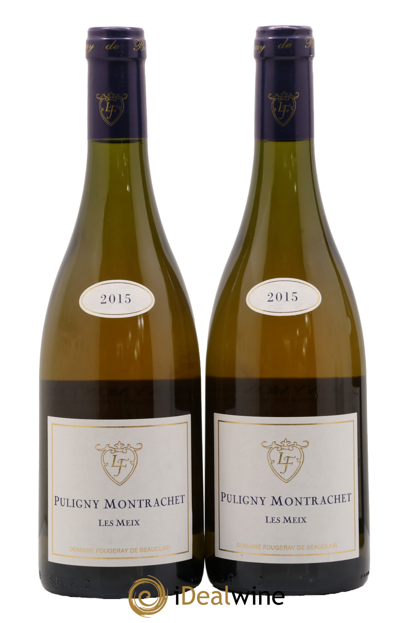 Puligny-Montrachet Les Meix Fougeray de Beauclair 2015 - Lot de 2 bouteilles - 0