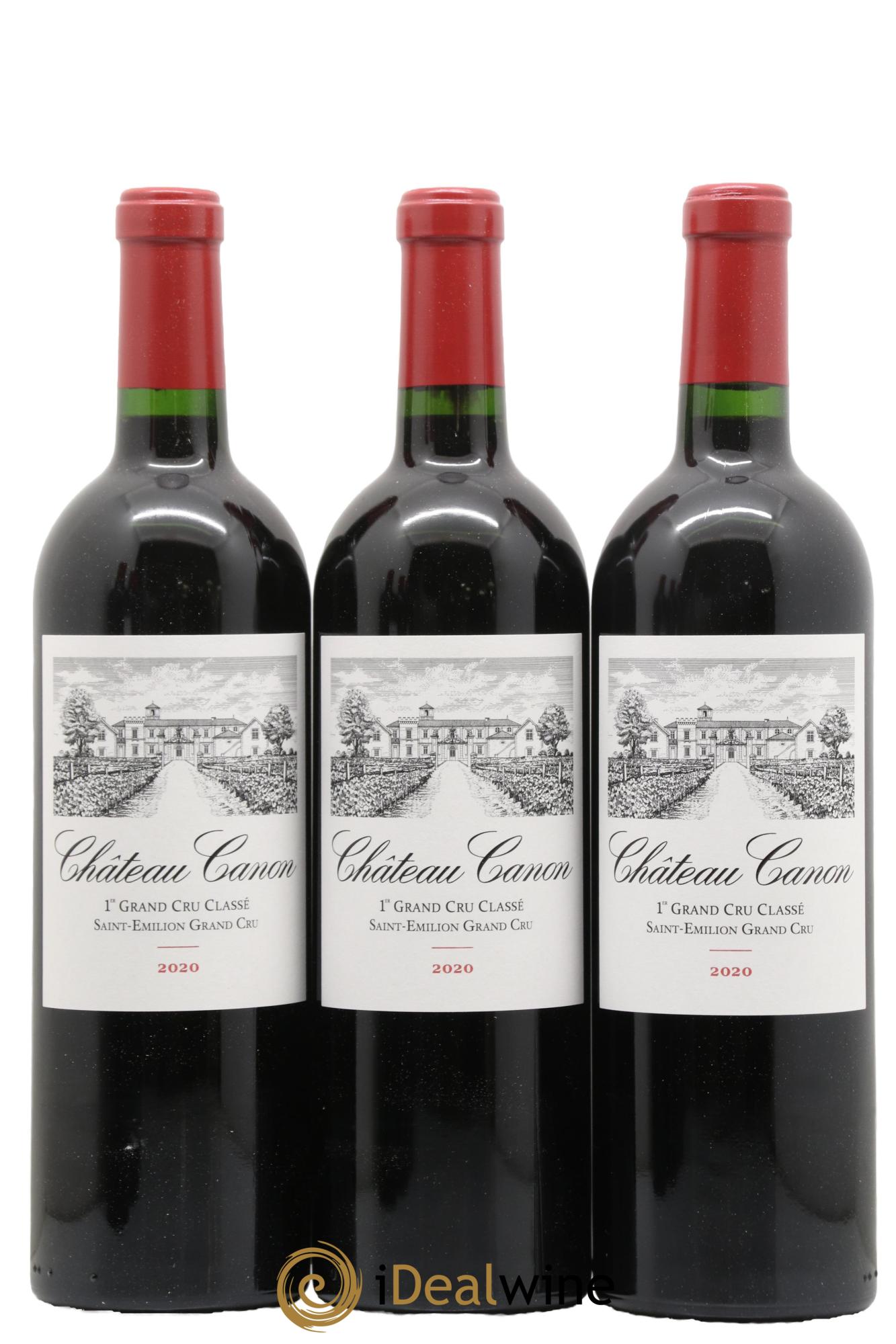 Château Canon 1er Grand Cru Classé B 2020 - Lot of 6 bottles - 2