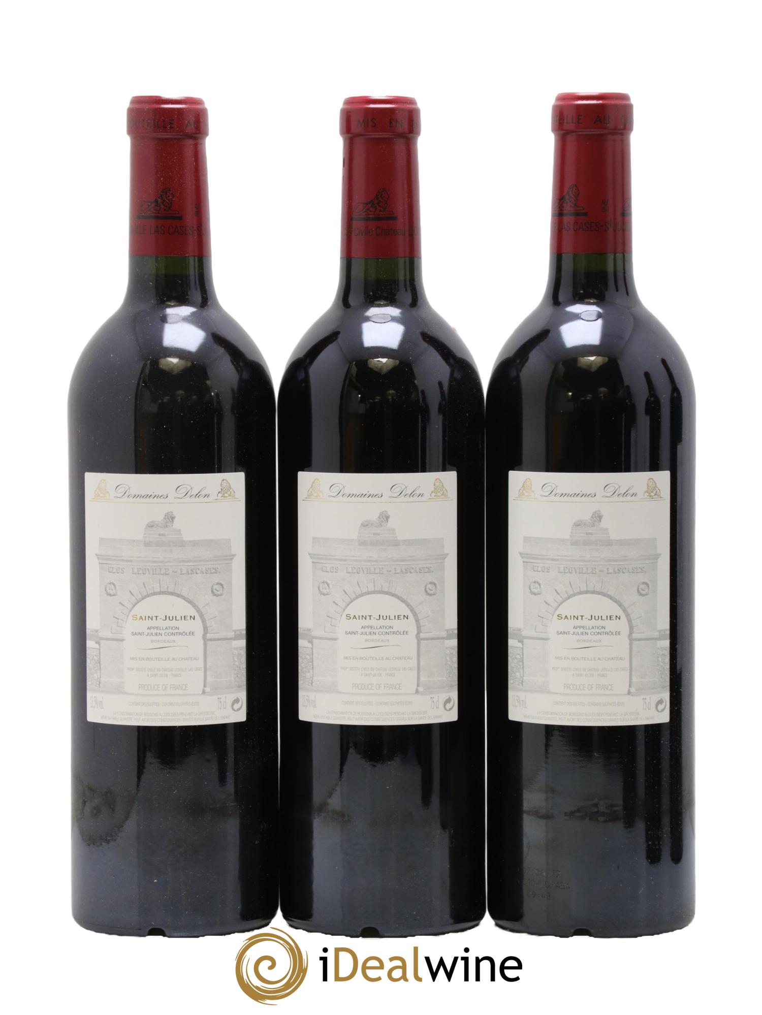 Château Léoville Las Cases 2ème Grand Cru Classé 2010 - Lotto di 6 bottiglie - 2