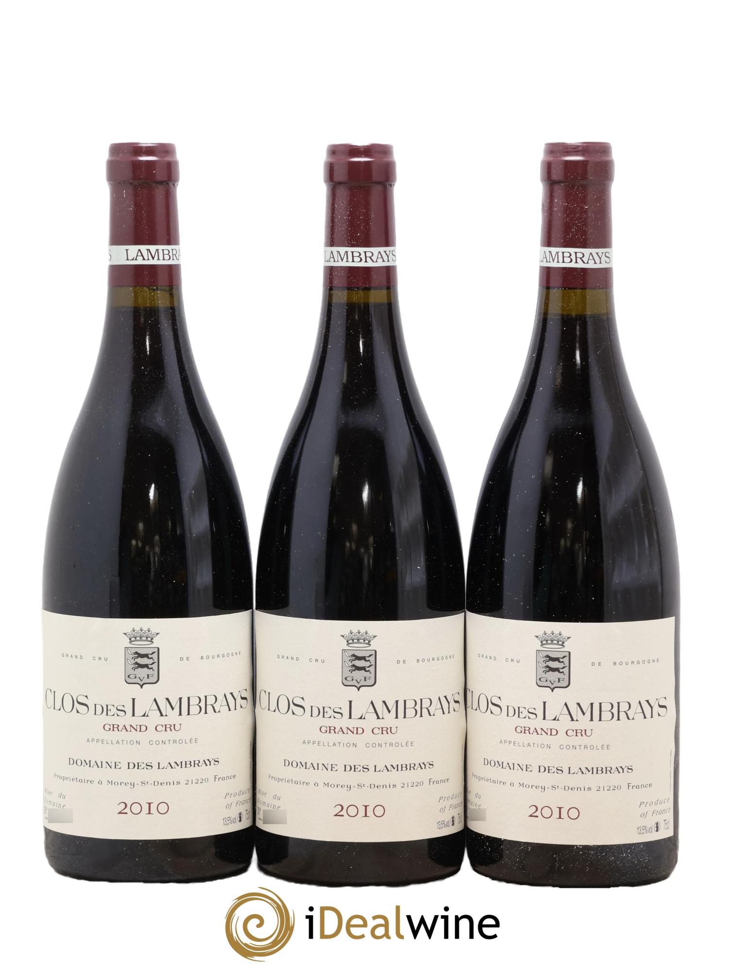 Clos des Lambrays Grand Cru Domaine des Lambrays 2010 - Lotto di 6 bottiglie - 2