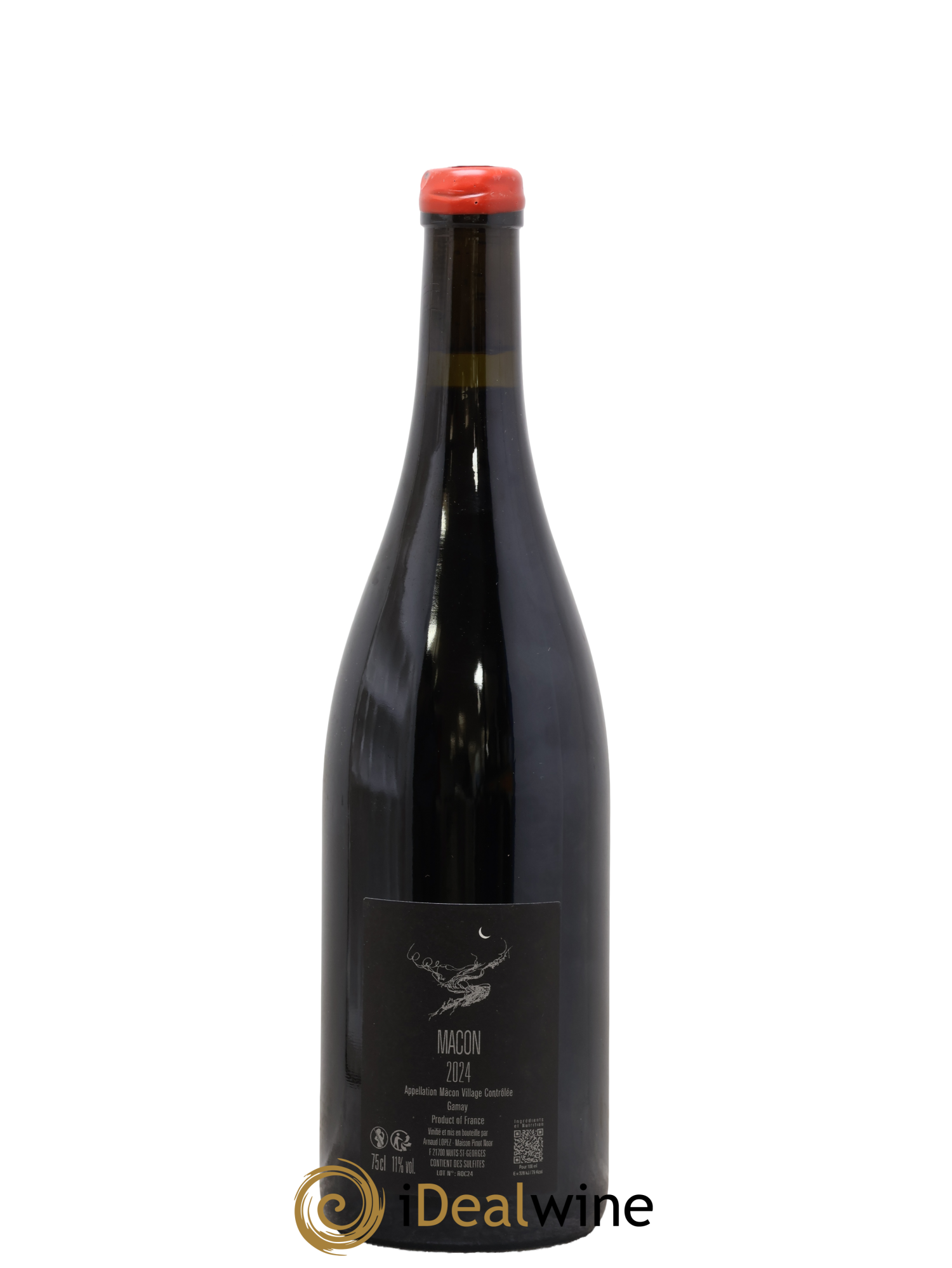 Mâcon Roches Arnaud Lopez 2024 - Lot de 1 bouteille - 1