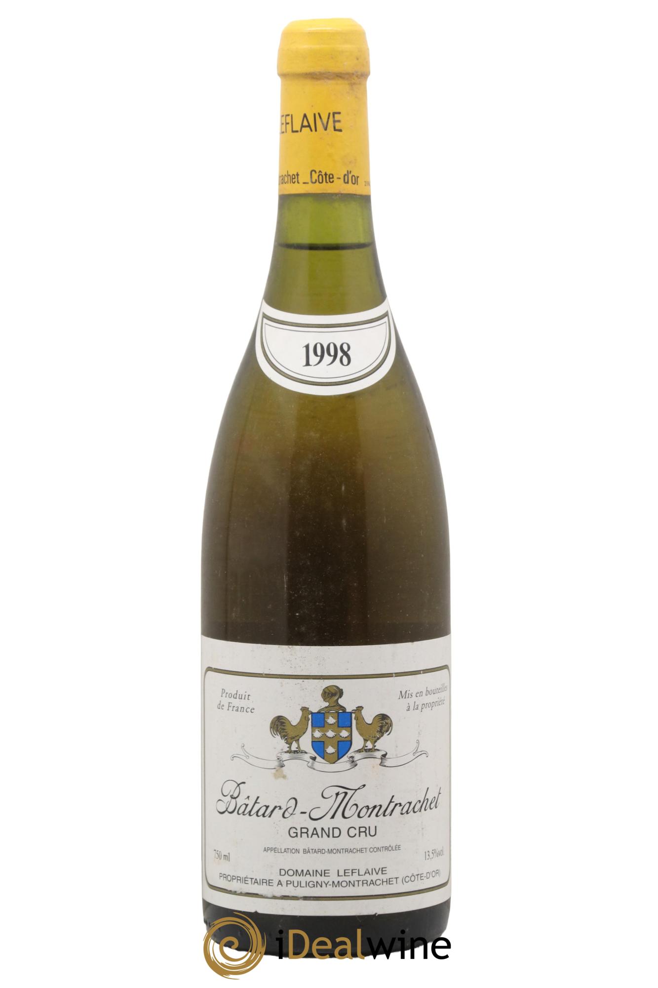 Bâtard-Montrachet Grand Cru Leflaive (Domaine) 1998 - Lot of 1 bottle - 0