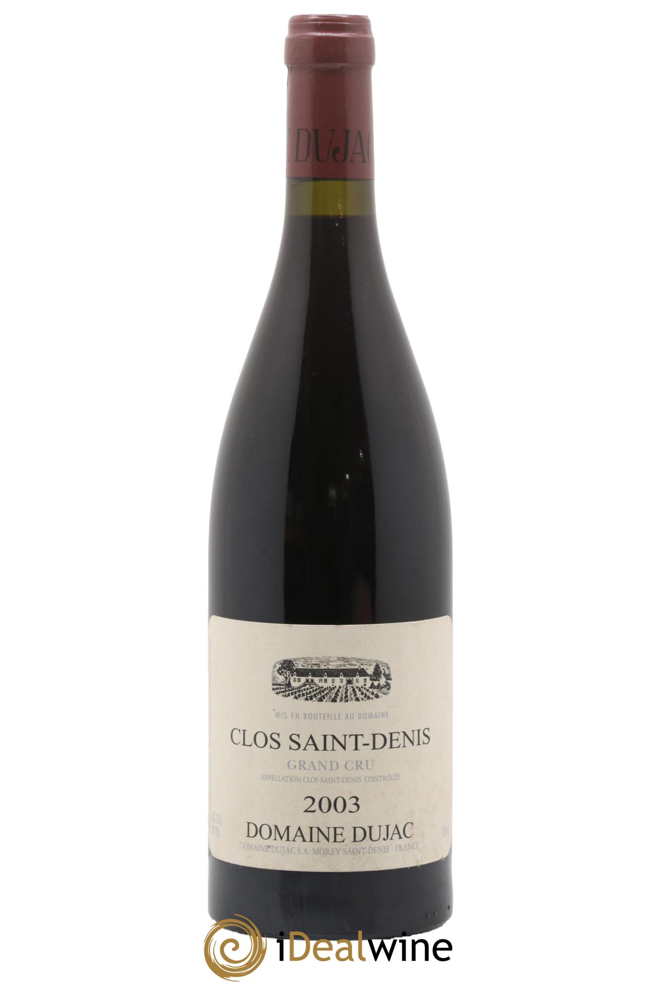 Clos Saint-Denis Grand Cru Dujac (Domaine) 2003 - Lotto di 1 bottiglia - 0