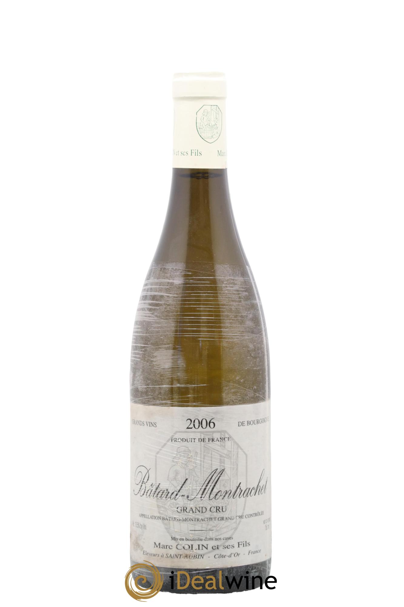 Bâtard-Montrachet Grand Cru Marc Colin & Fils 2006 - Lot de 1 bouteille - 0