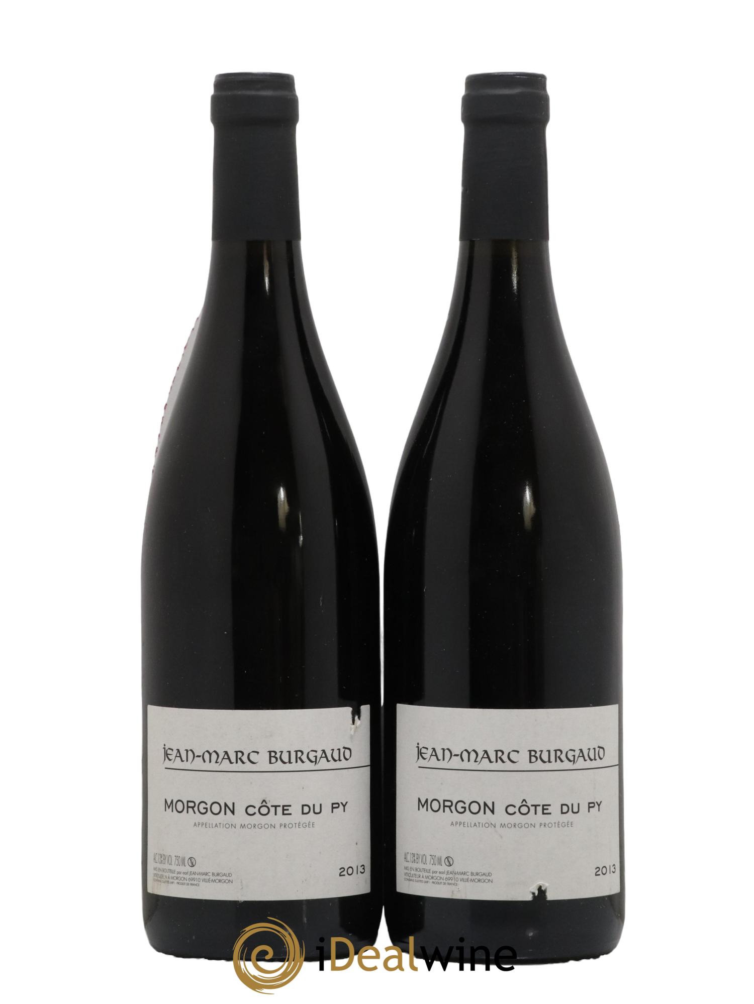 Morgon Côte du Py Jean-Marc Burgaud (Domaine) 2013 - Lot de 2 bouteilles - 0
