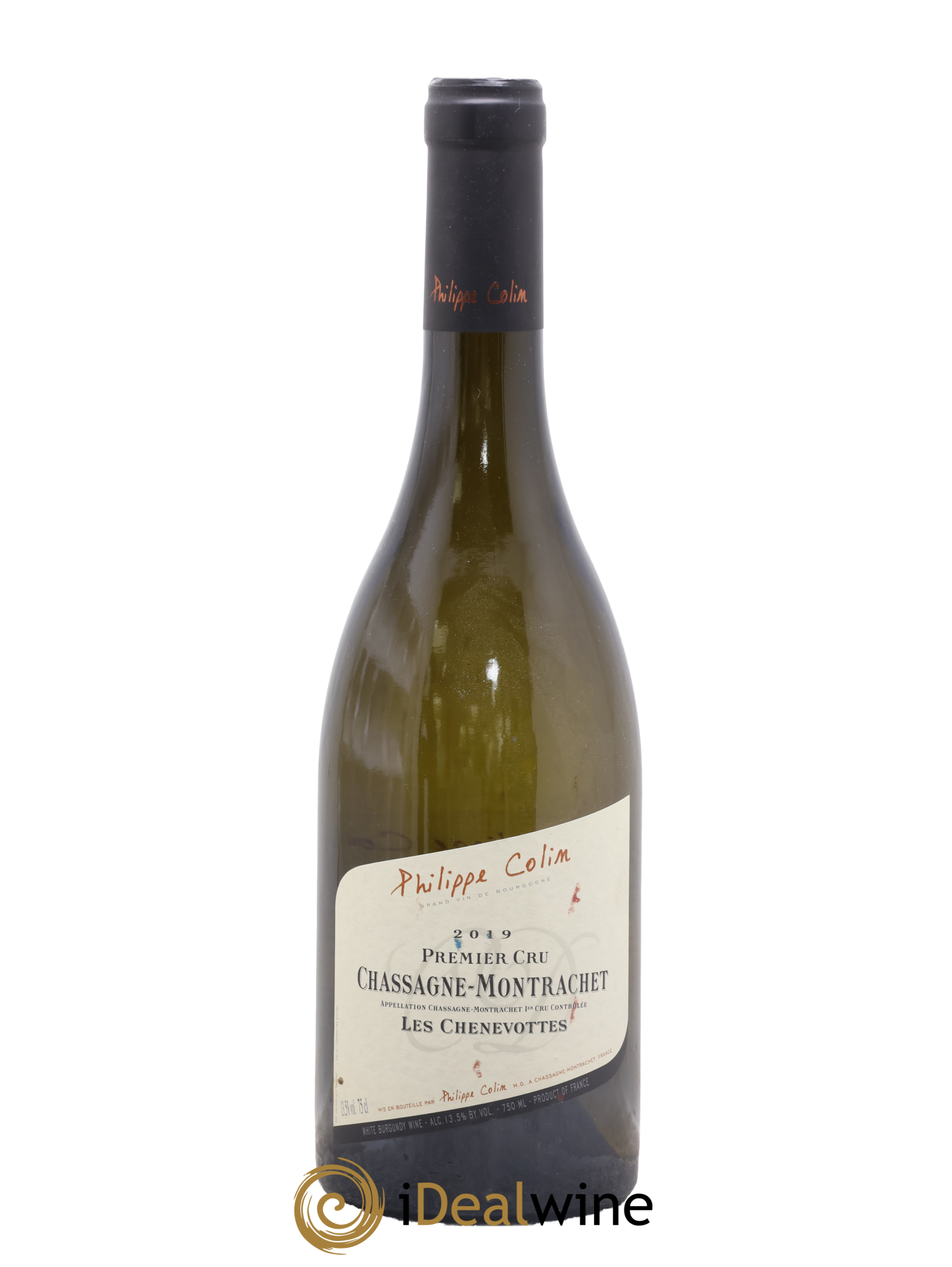 Chassagne-Montrachet 1er Cru Les Chenevottes Philippe Colin (Domaine) 2019 - Lot de 1 bouteille - 0