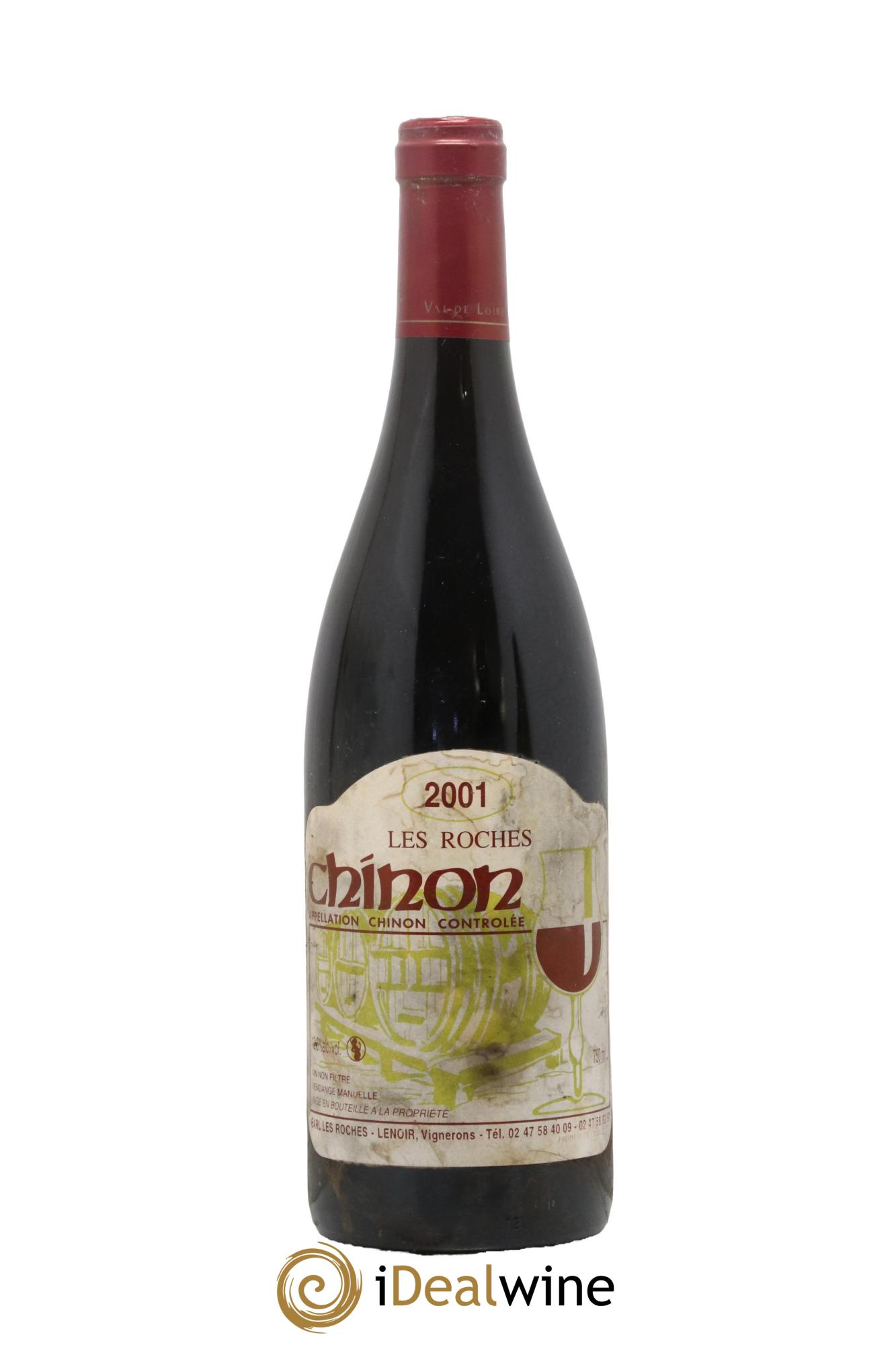 Chinon Les Roches Lenoir (Domaine) 2001 - Lot de 1 bouteille - 0