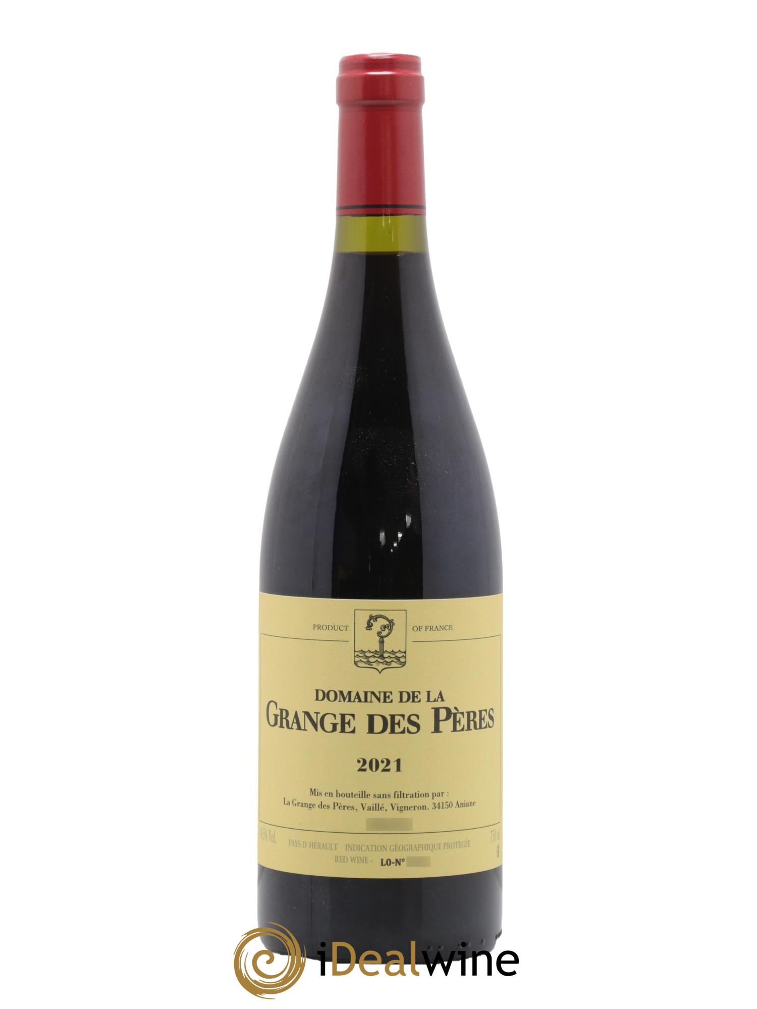 Pays d'Hérault Grange des Pères Laurent Vaillé 2021 - Lot de 1 bouteille - 0