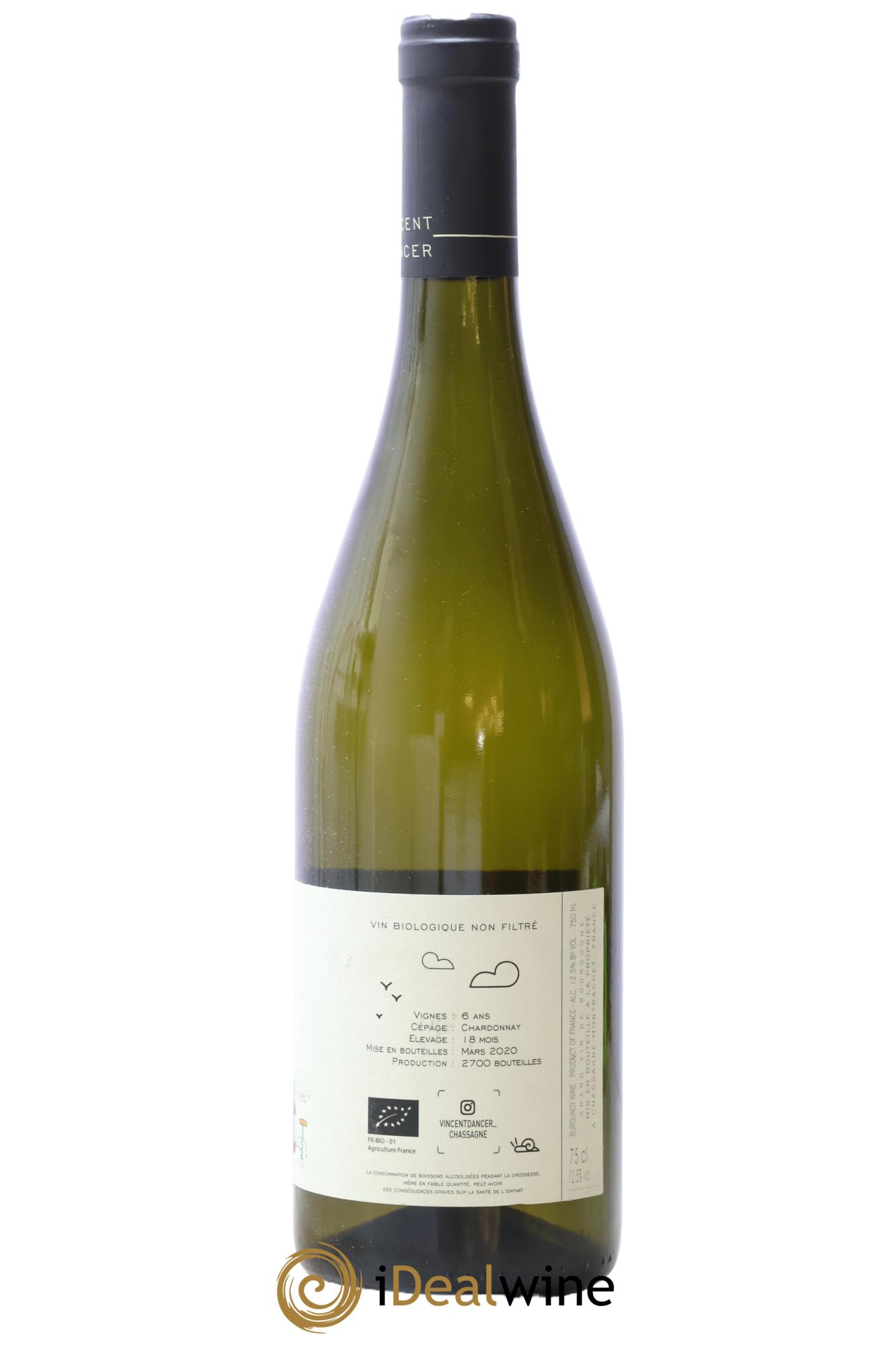 Chassagne-Montrachet 1er Cru Morgeot Vincent Dancer 2018 - Lot de 1 bouteille - 1