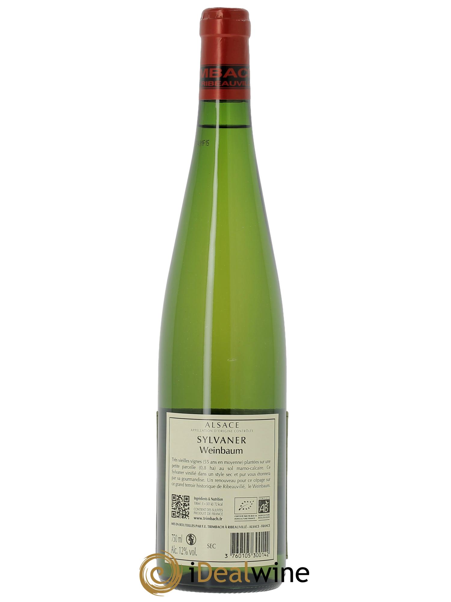 Alsace Sylvaner Weinbaum Trimbach (Domaine)  2024 - Lot de 1 bouteille - 1
