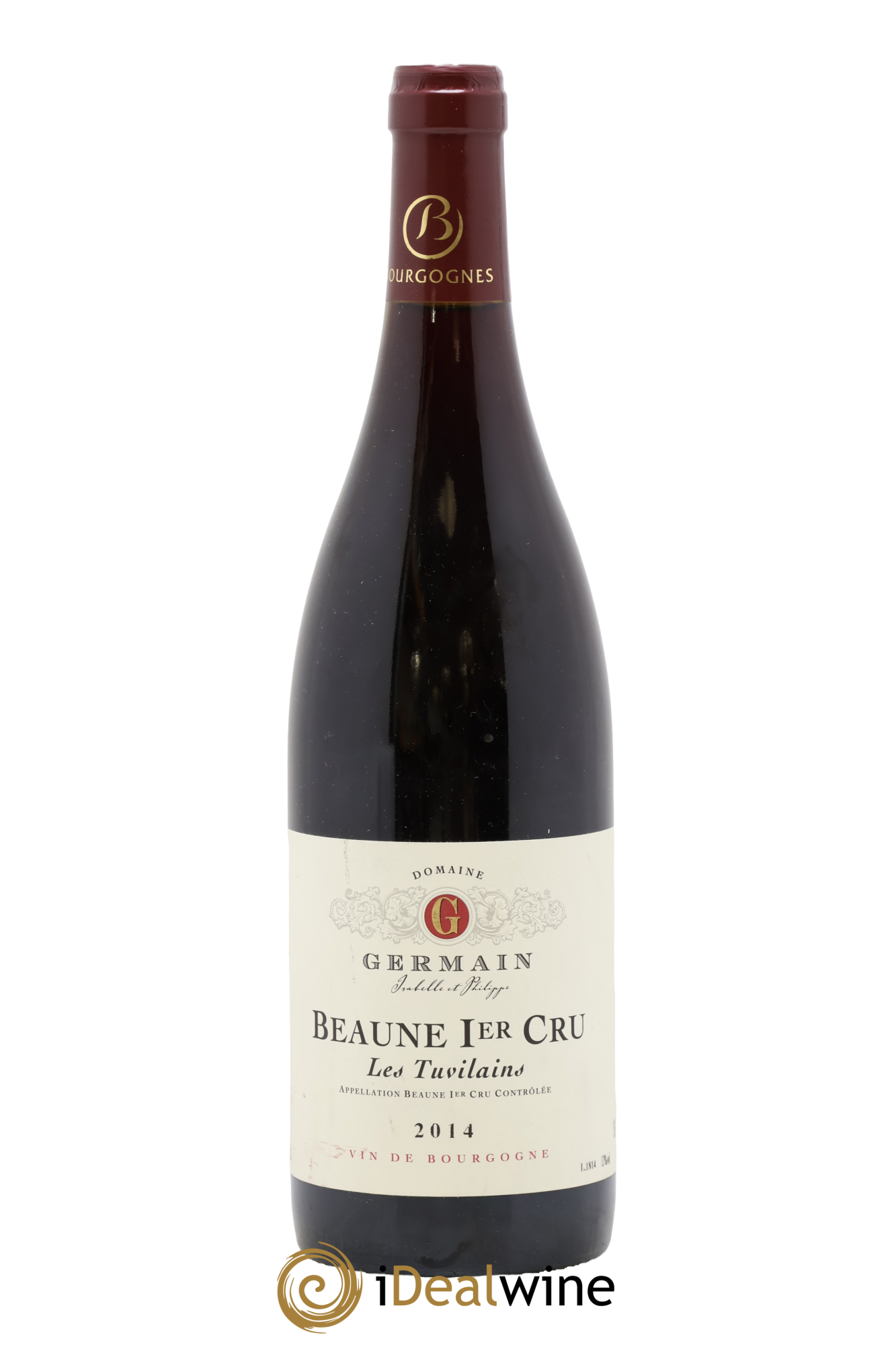Beaune 1er Cru Les Tuvilains Germain Philippe 2014 - Lotto di 1 bottiglia - 0