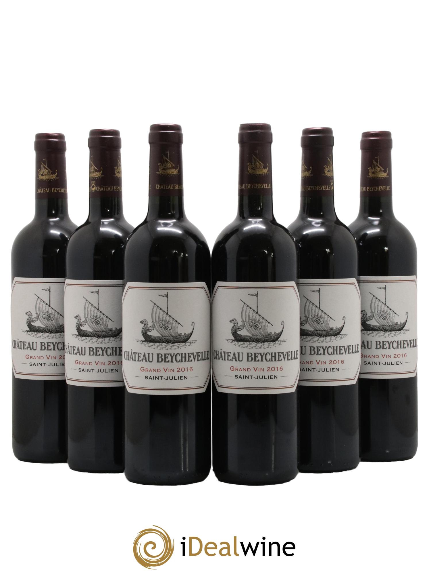 Château Beychevelle 4ème Grand Cru Classé 2016 - Lot de 6 bouteilles - 0