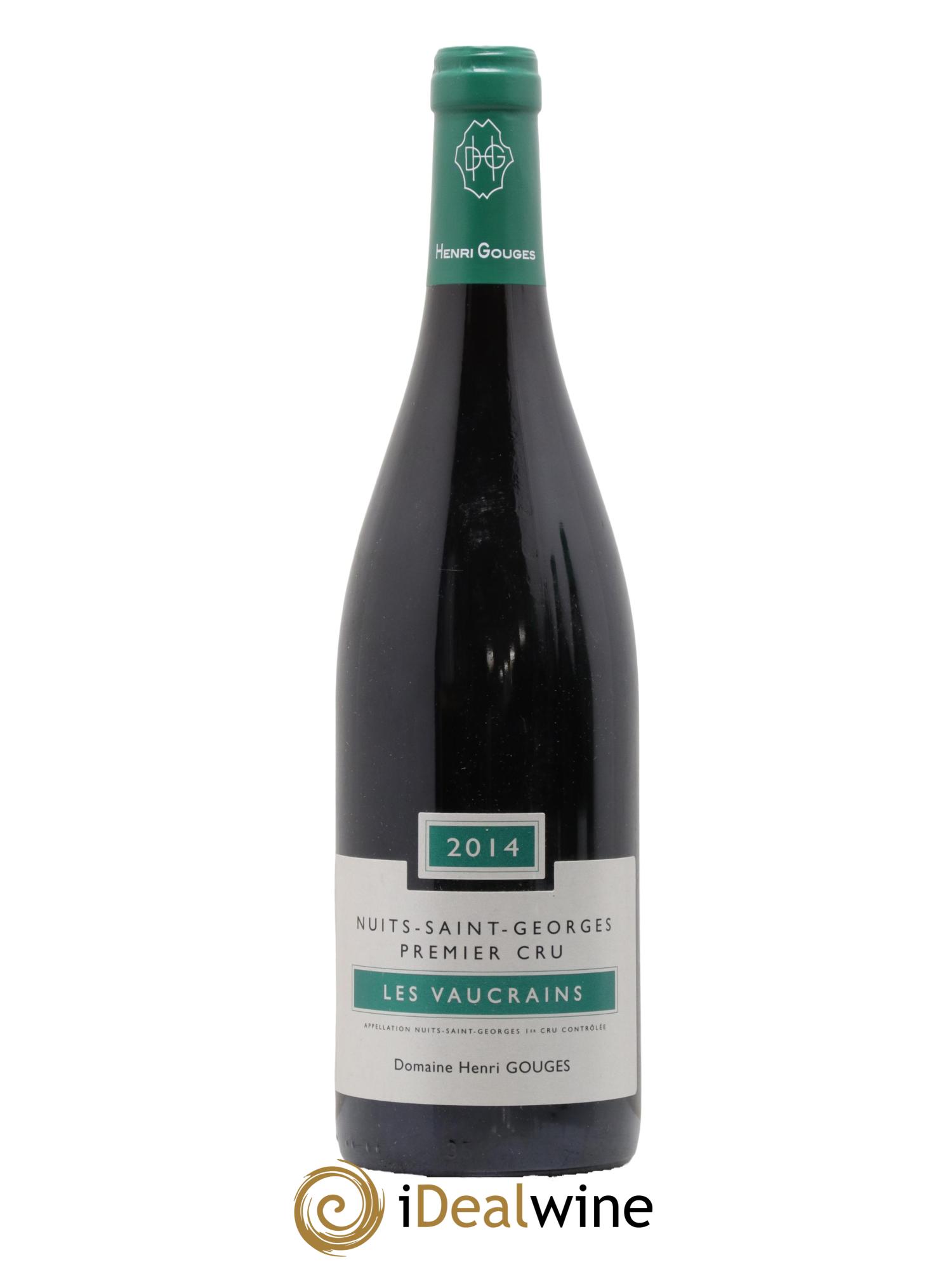 Nuits-Saint-Georges 1er Cru Les Vaucrains Henri Gouges 2014 - Posten von 1 Flasche - 0