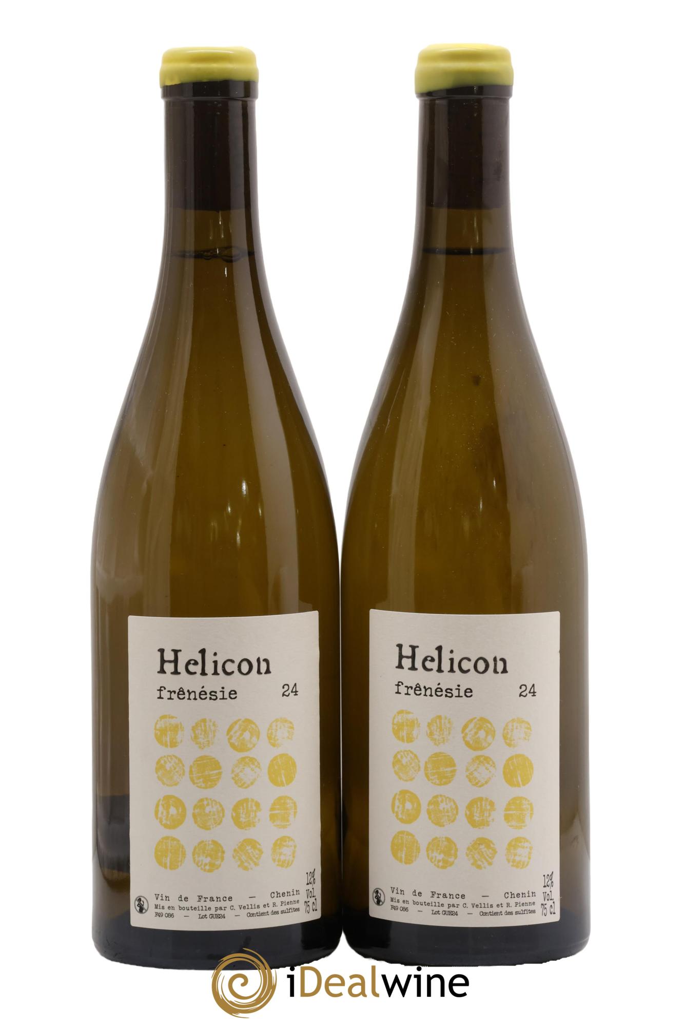 Vin de France Frênésie Helicon 2024 - Lot de 2 bouteilles - 0