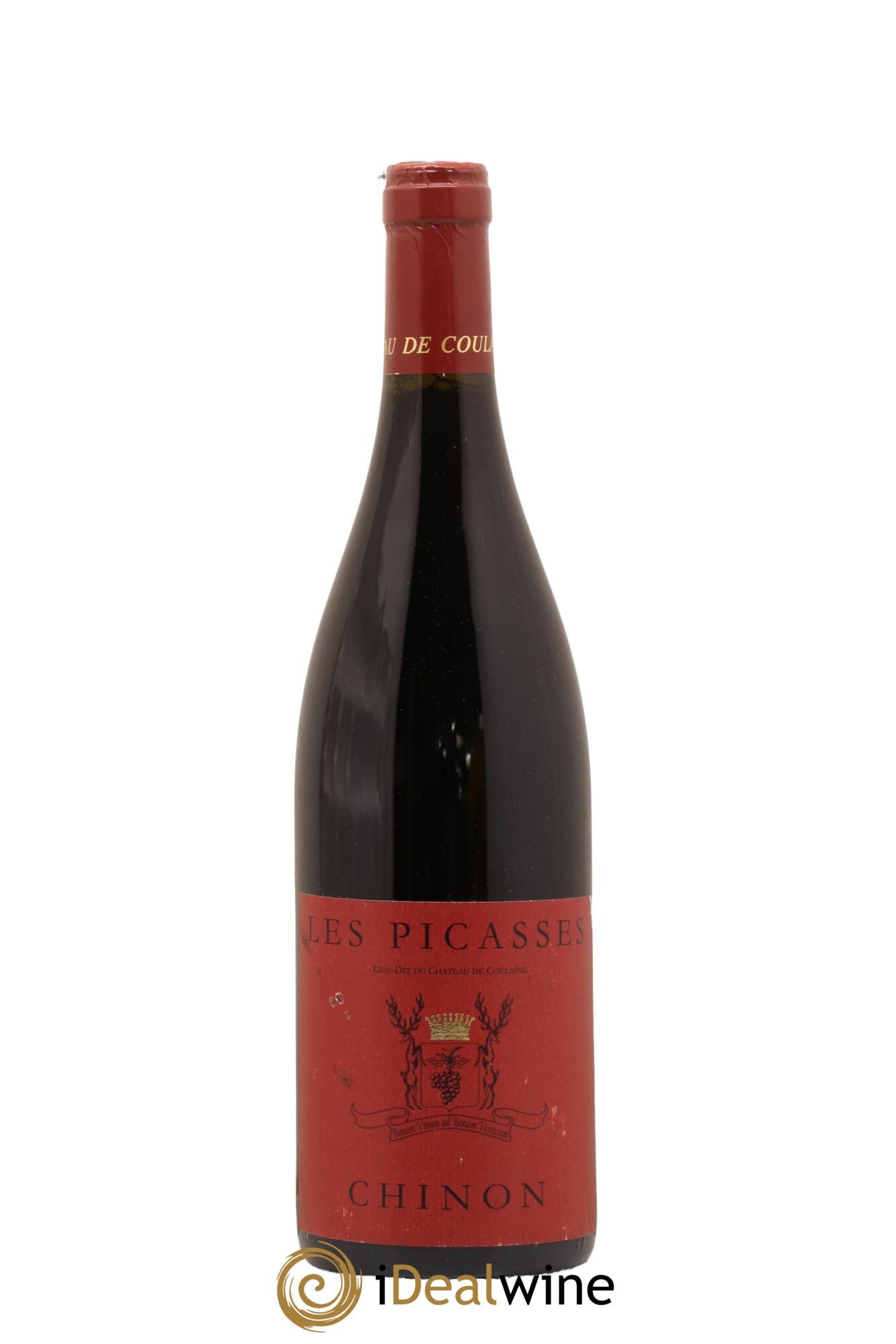 Chinon Les Picasses Chateau De Coulaine 2021 - Lot de 1 bouteille - 0