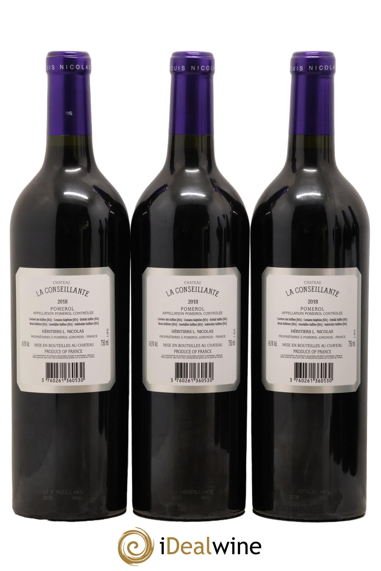Château la Conseillante 2018 - Posten von 6 Flaschen - 1
