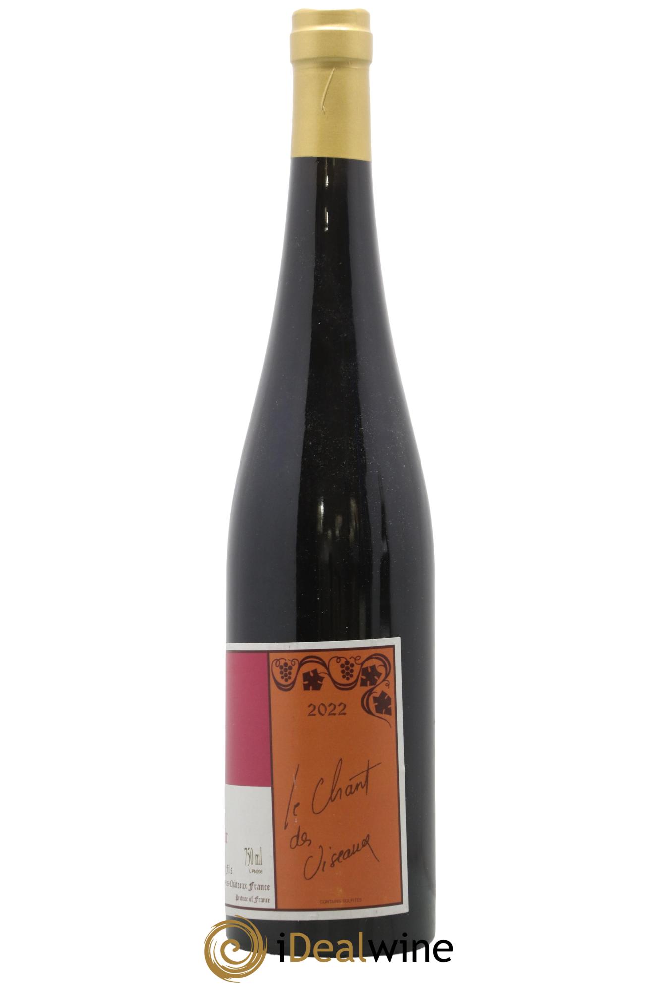 Alsace Pinot noir Le Chant des Oiseaux Gérard Schueller (Domaine) 2022 - Lot of 1 bottle - 1