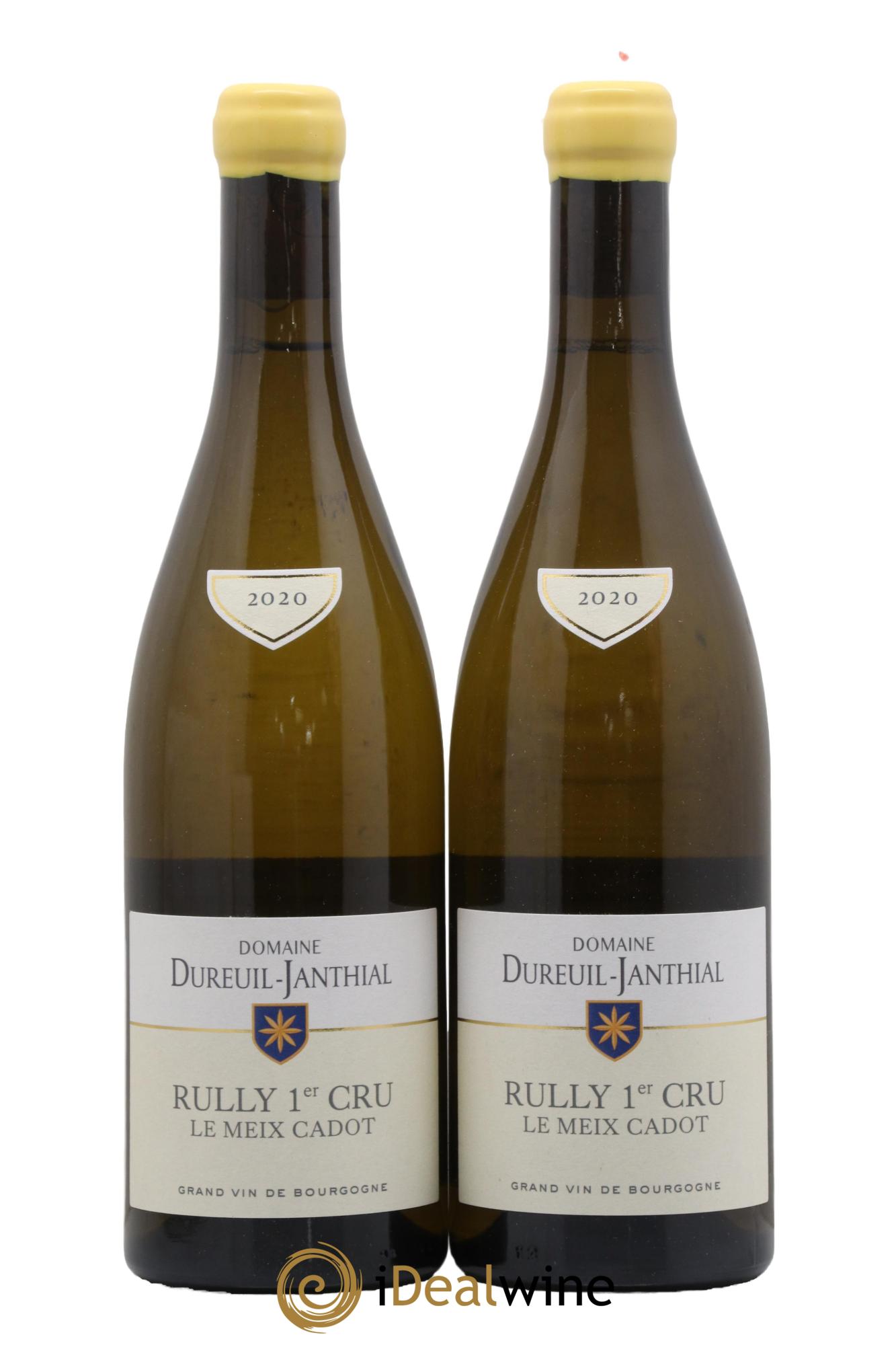 Rully 1er Cru Le Meix Cadot Vincent Dureuil-Janthial 2020 - Lotto di 2 bottiglie - 0