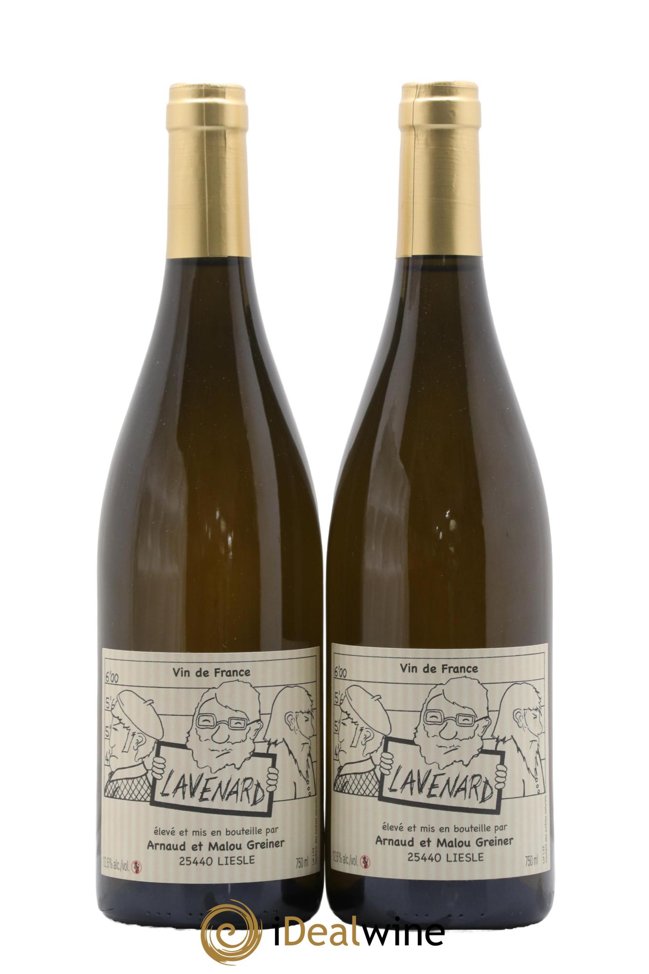 Vin de France Lavenard Arnaud & Malou Greiner 2022 - Lot de 2 bouteilles - 0