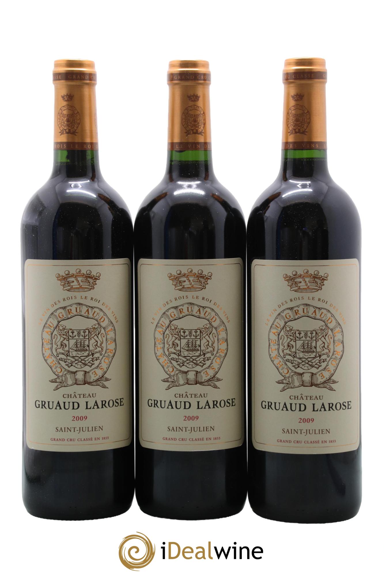 Château Gruaud Larose 2ème Grand Cru Classé 2009 - Lot de 3 bouteilles - 0