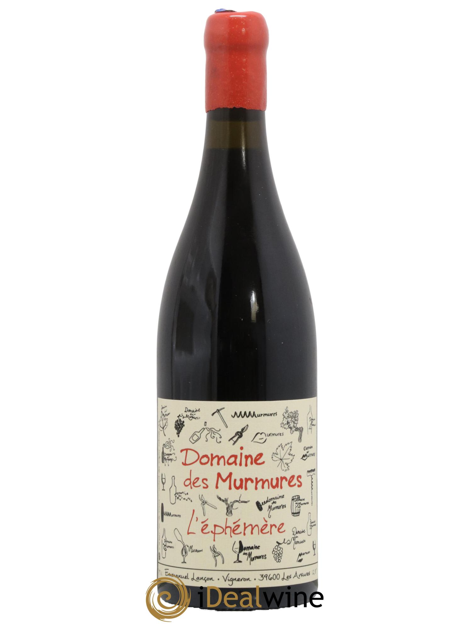 Vin de France Trousseau L'Ephémère Murmures (Domaine des) - Emmanuel Lançon 2017 - Lot de 1 bouteille - 0