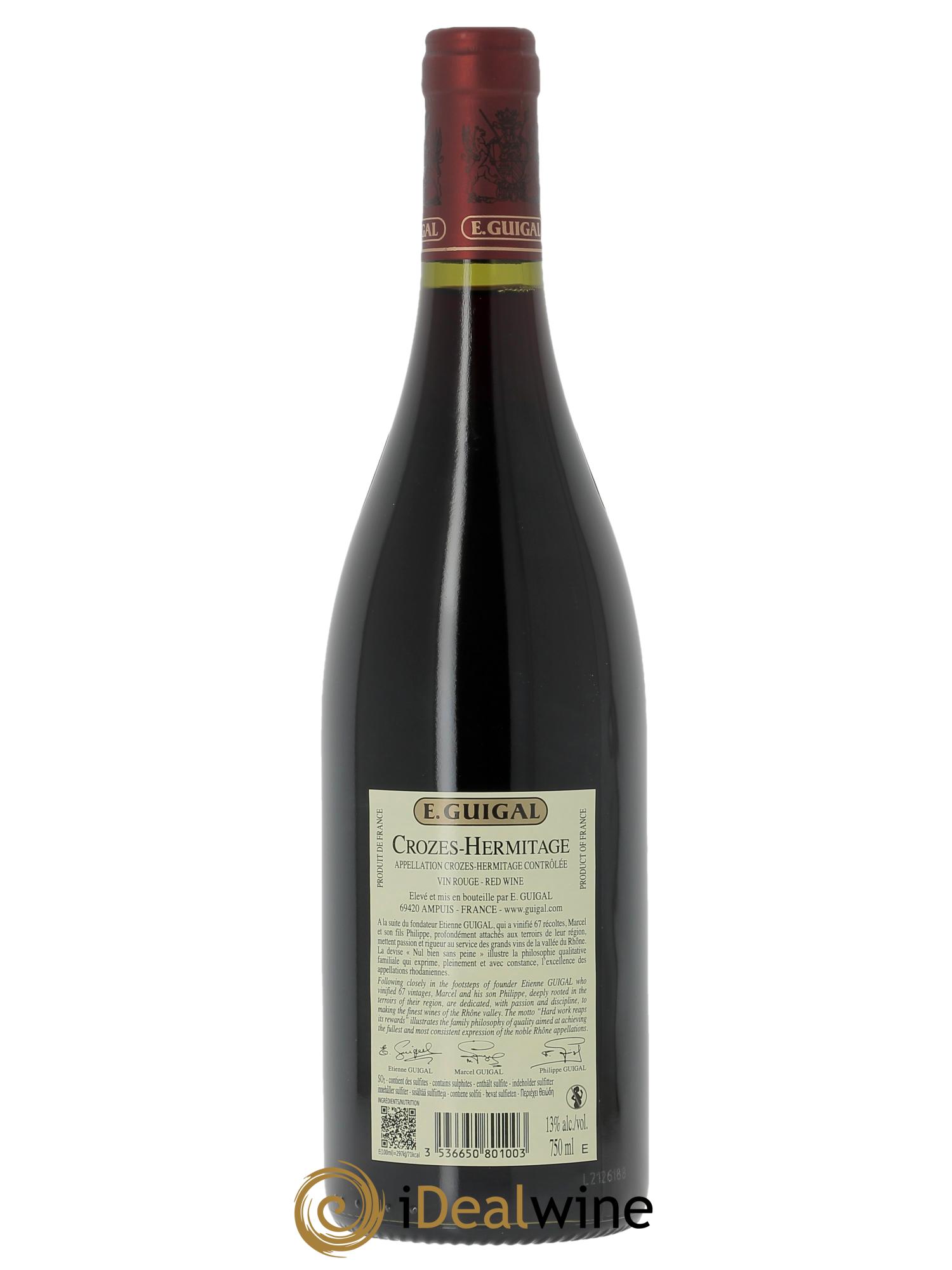 Crozes-Hermitage Guigal 2022 - Posten von 1 Flasche - 1