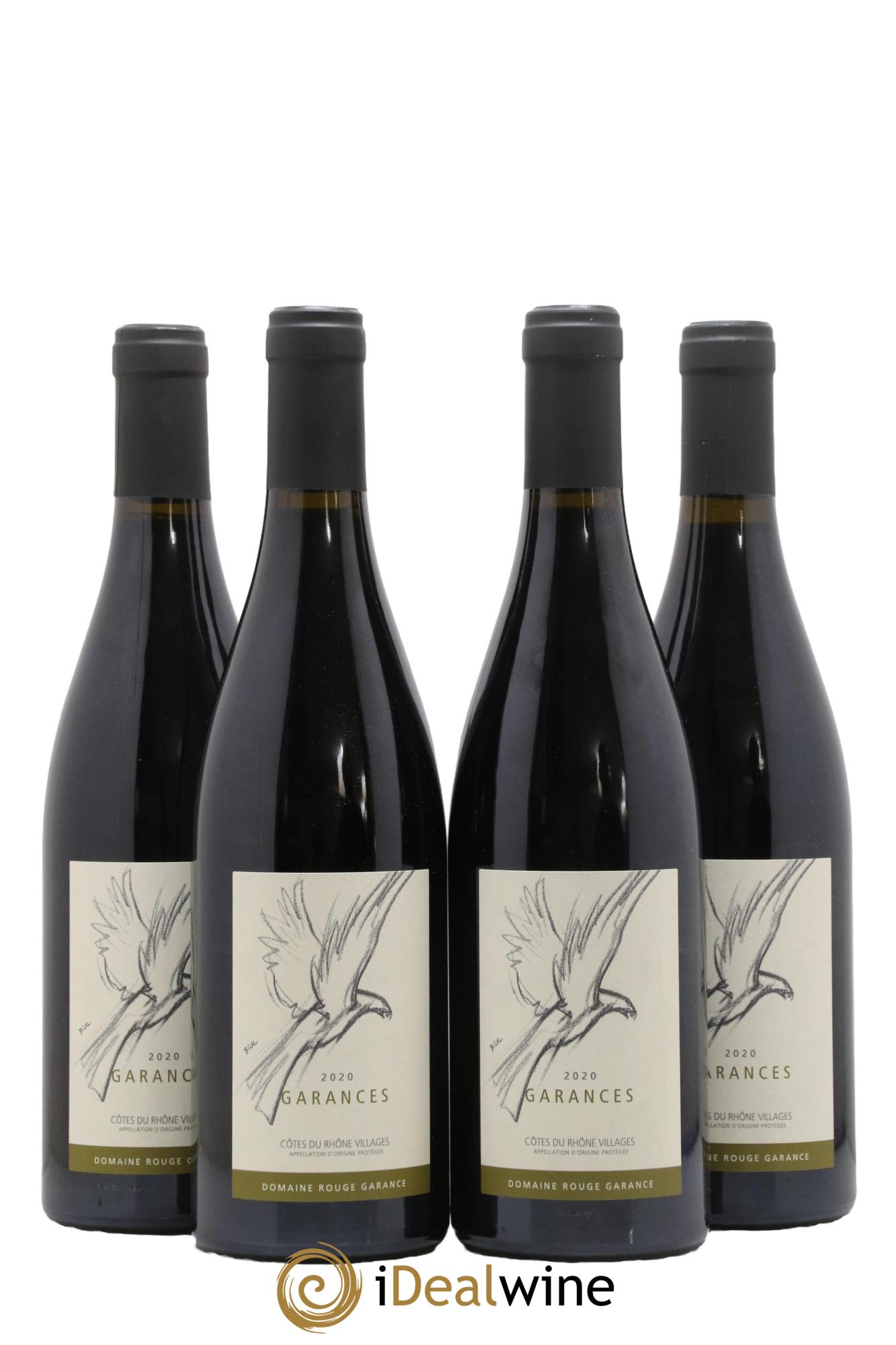 Côtes-du-Rhône Villages Garance 2020 - Lot de 4 bouteilles - 0
